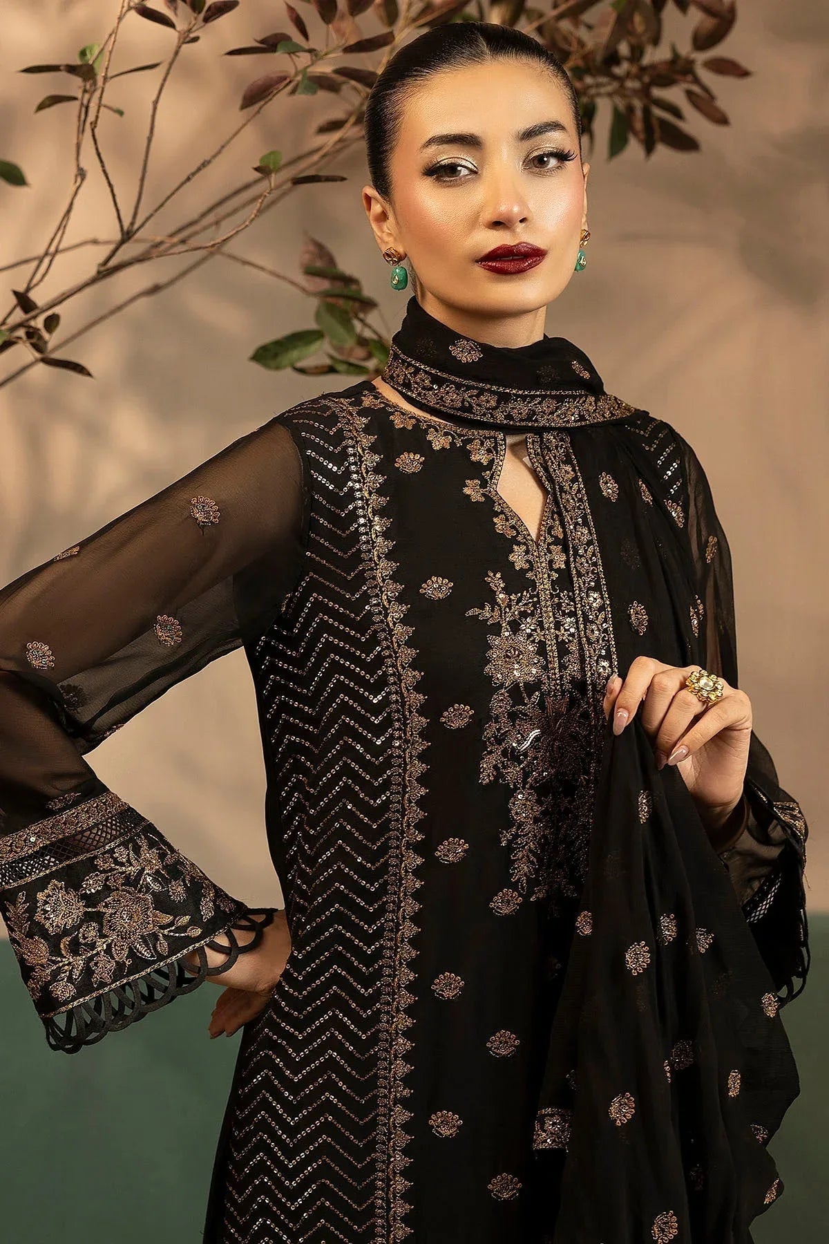Motifz | Luxury Formal | 5579-VIOLA - Aqsa Fabrics
