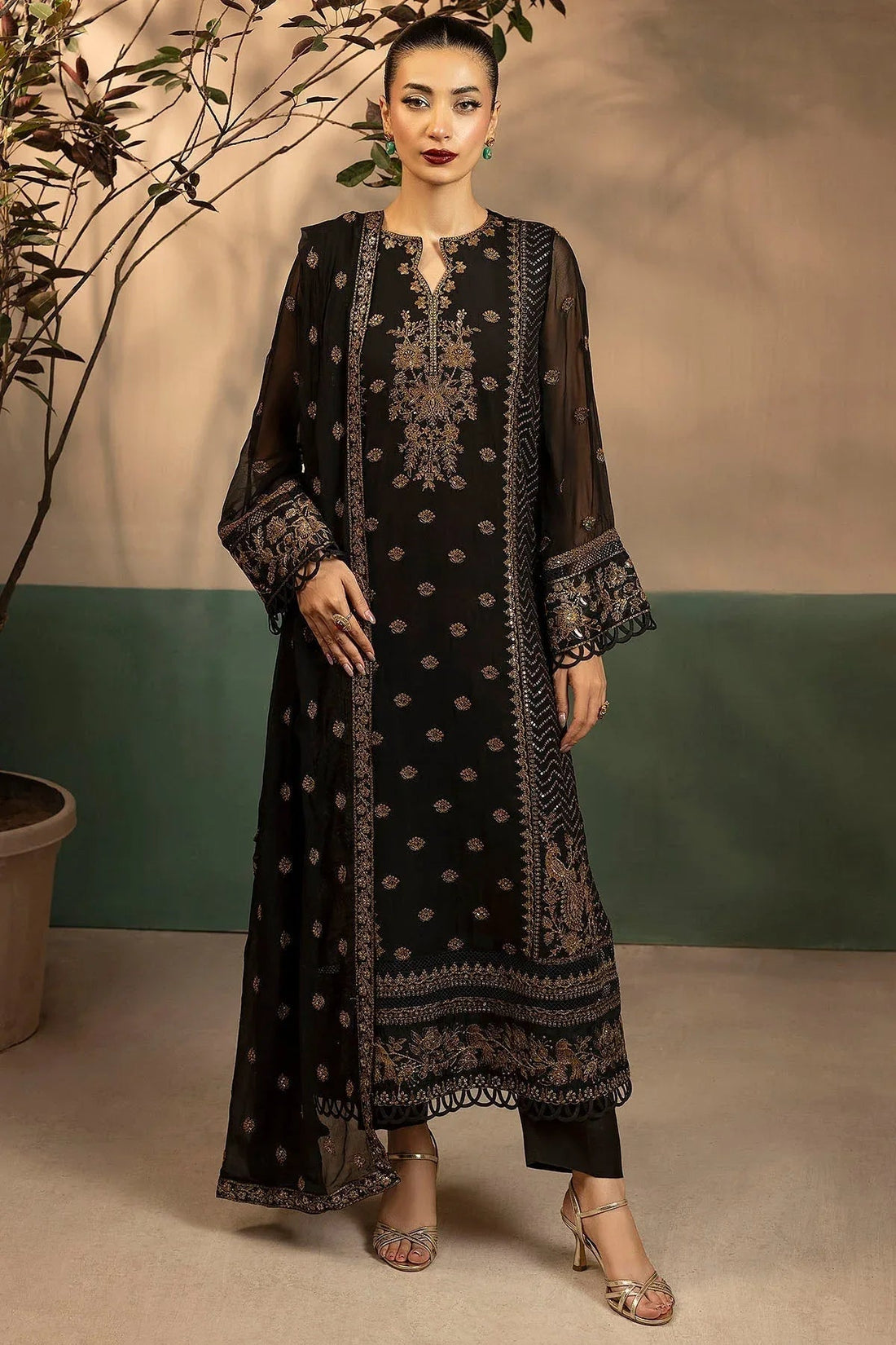 Motifz | Luxury Formal | 5579-VIOLA - Aqsa Fabrics