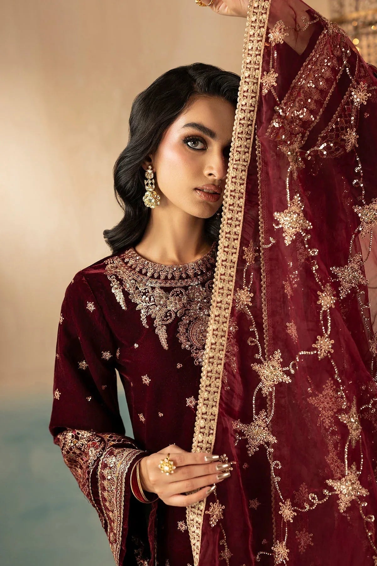 Motifz | Premium Winter 25 | 5667-SKY - Aqsa Fabrics