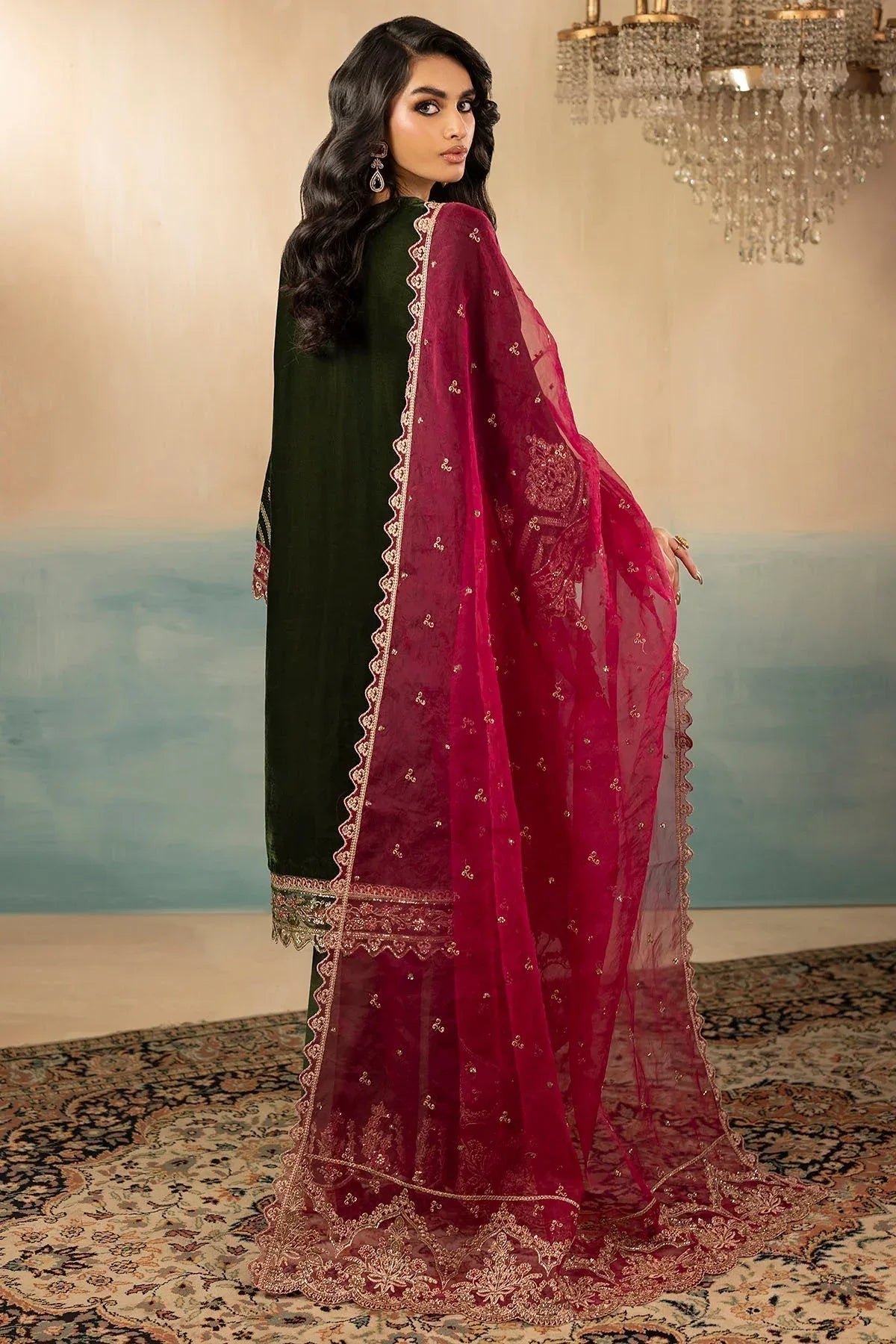 Motifz | Premium Winter 25 | 5669-SAGE - Aqsa Fabrics