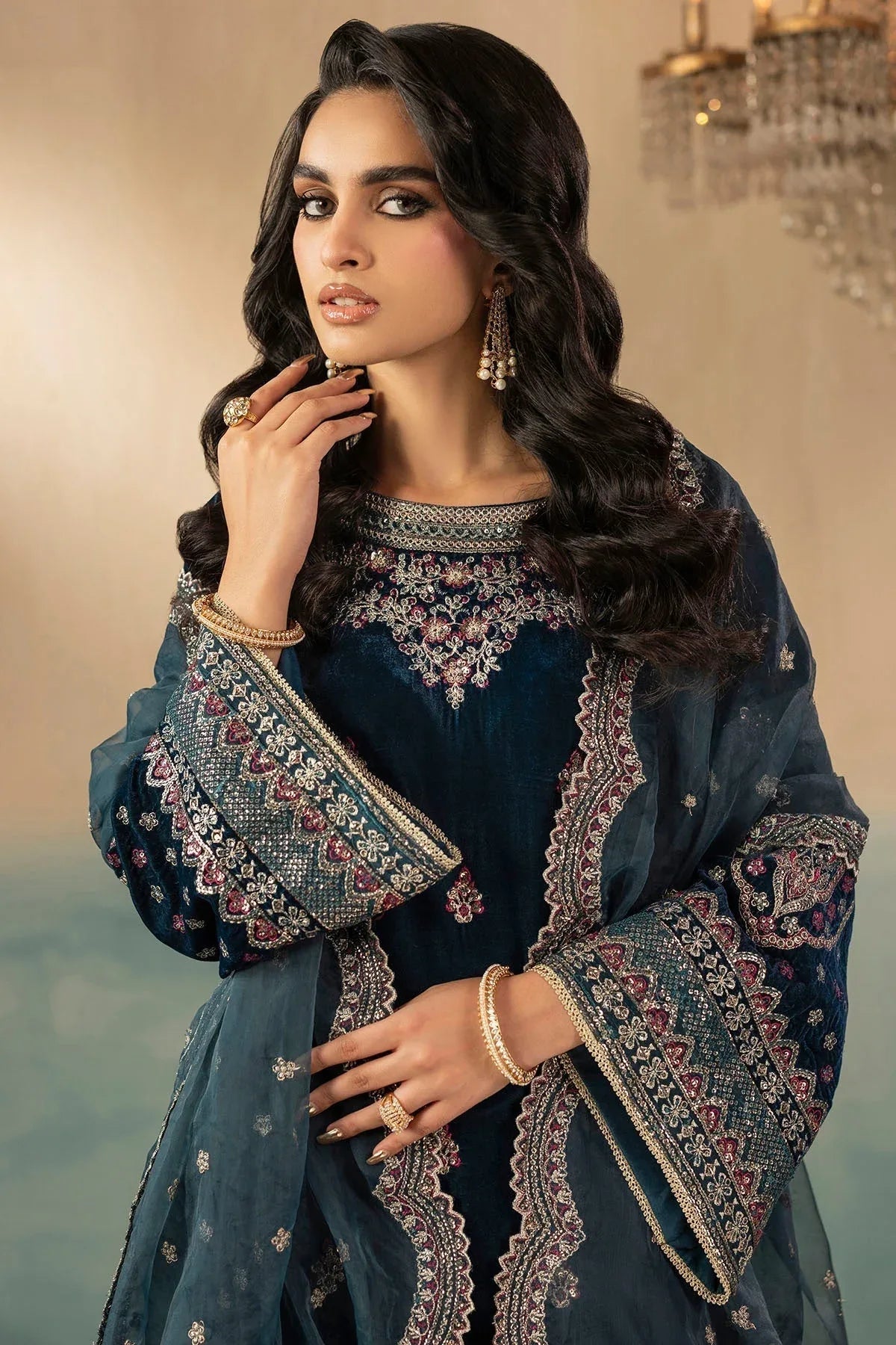 Motifz | Premium Winter 25 | 5671-STORM - Aqsa Fabrics