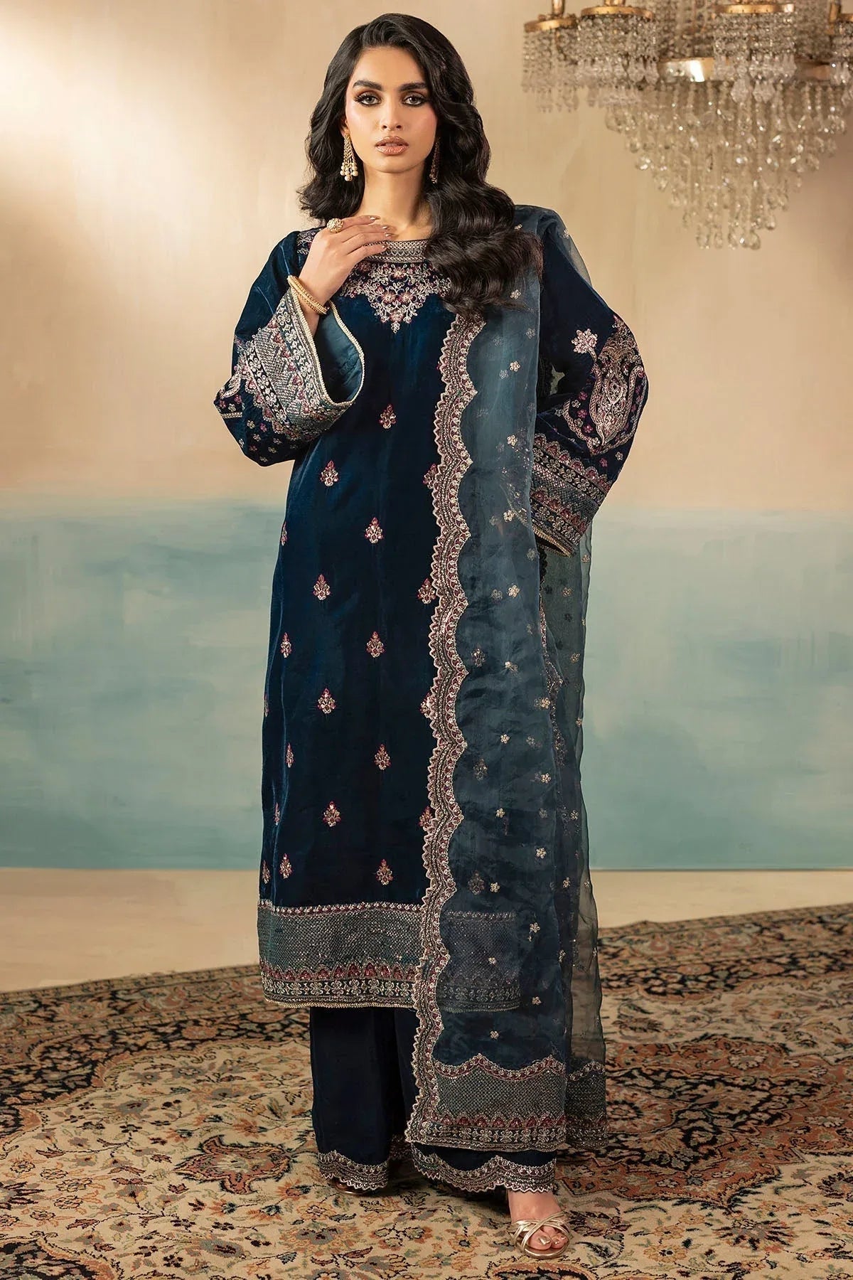 Motifz | Premium Winter 25 | 5671-STORM - Aqsa Fabrics