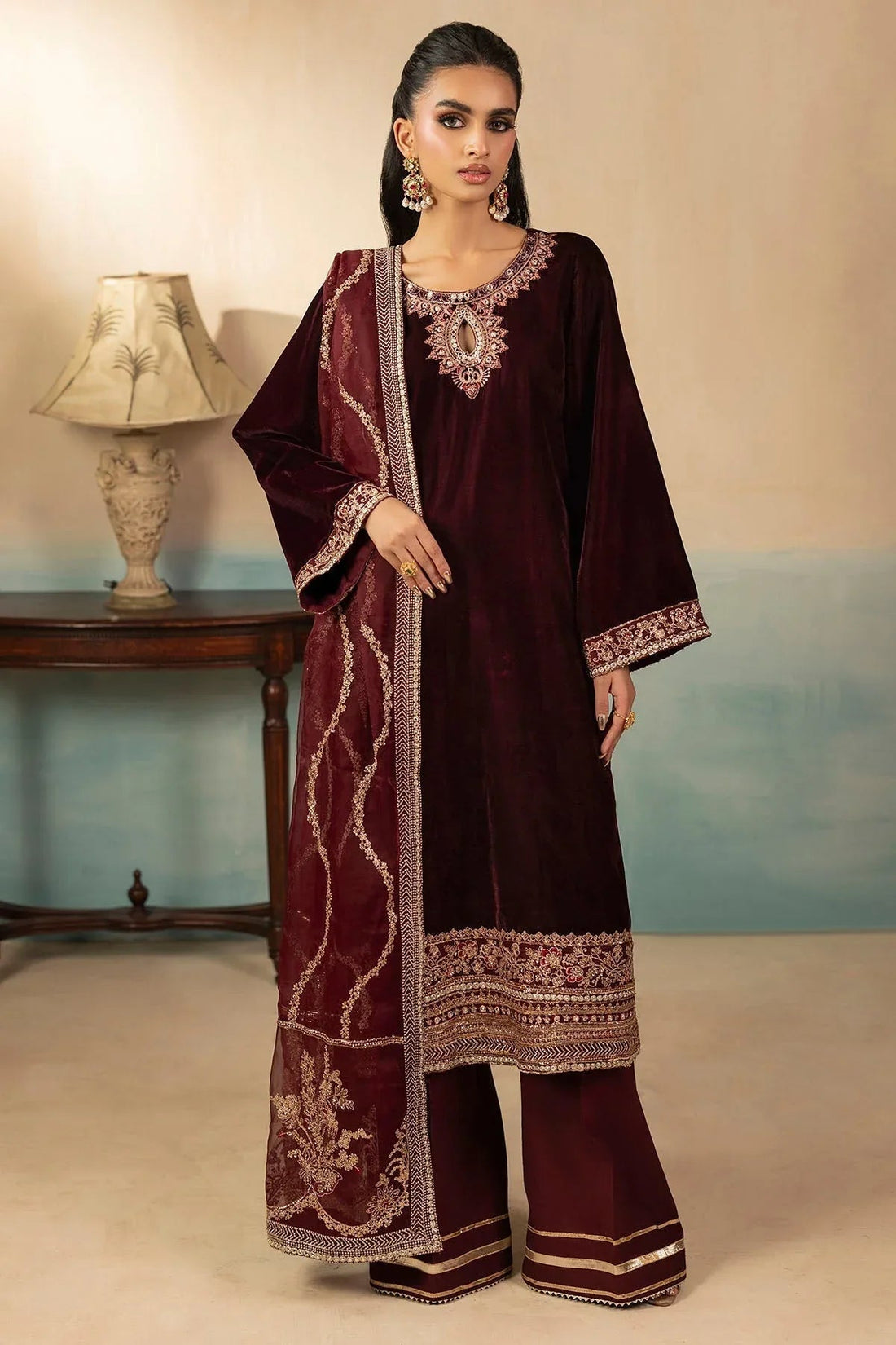 Motifz | Premium Winter 25 | 5672-ELSIE - Aqsa Fabrics