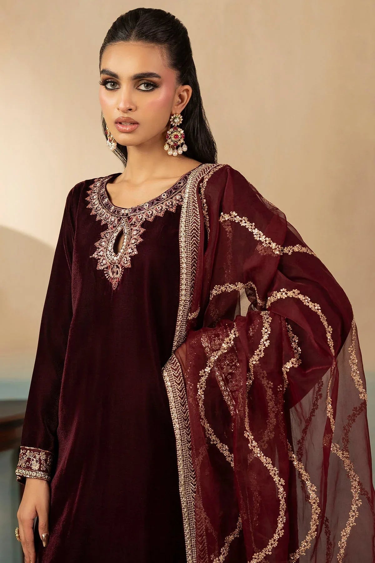 Motifz | Premium Winter 25 | 5672-ELSIE - Aqsa Fabrics