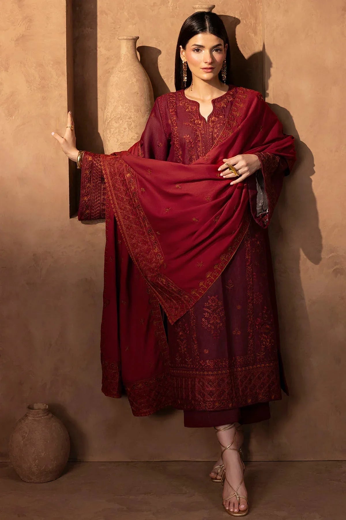 Motifz | Premium Winter 25 | 5676-SHADDOW - Aqsa Fabrics