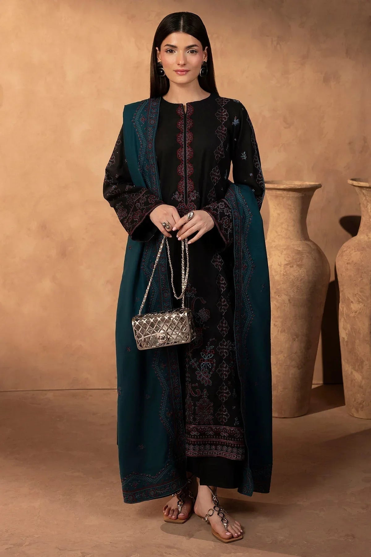 Motifz | Premium Winter 25 | 5680-SIERRA - Aqsa Fabrics