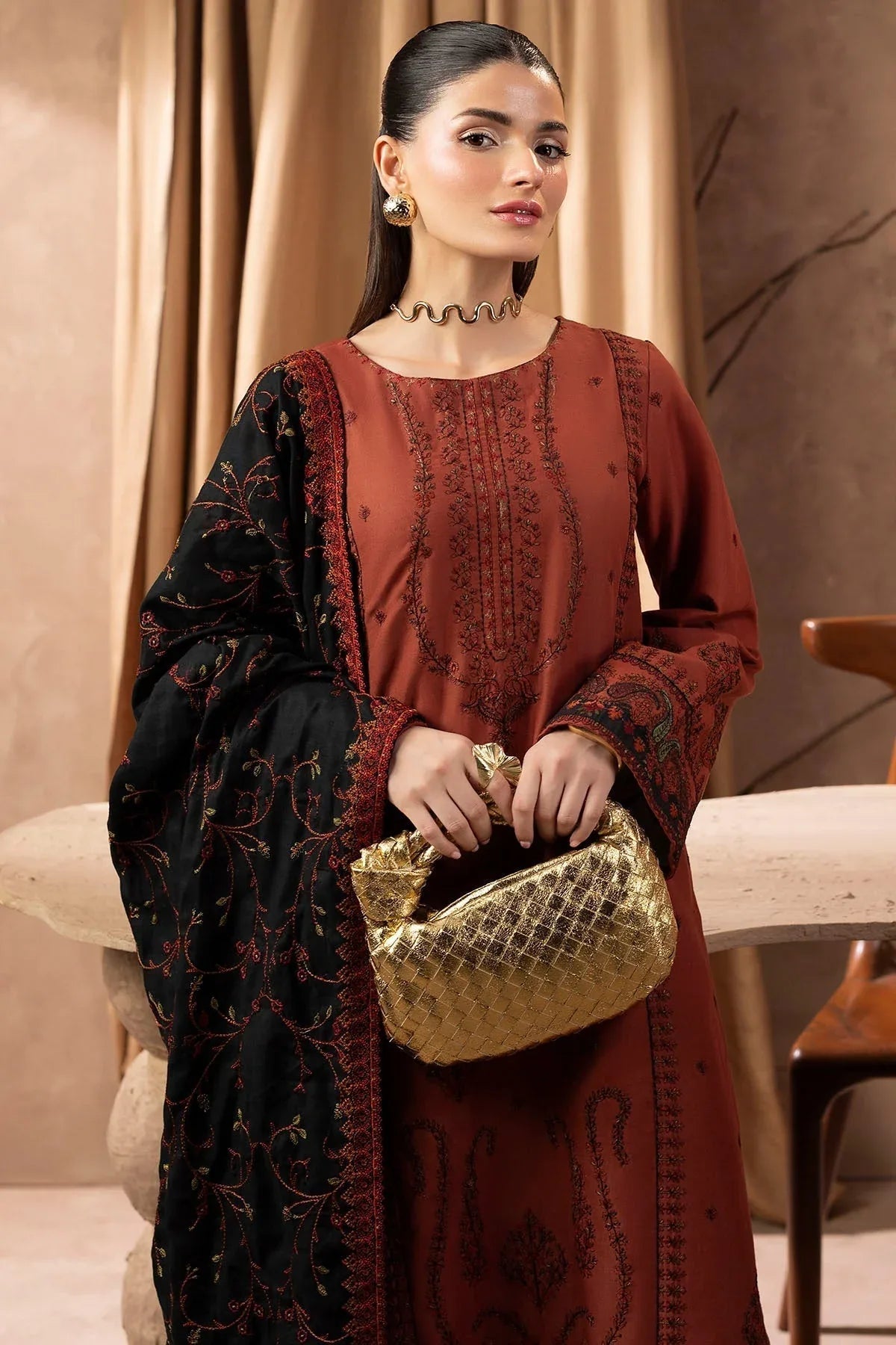 Motifz | Premium Winter 25 | 5685-ALYSSA - Aqsa Fabrics