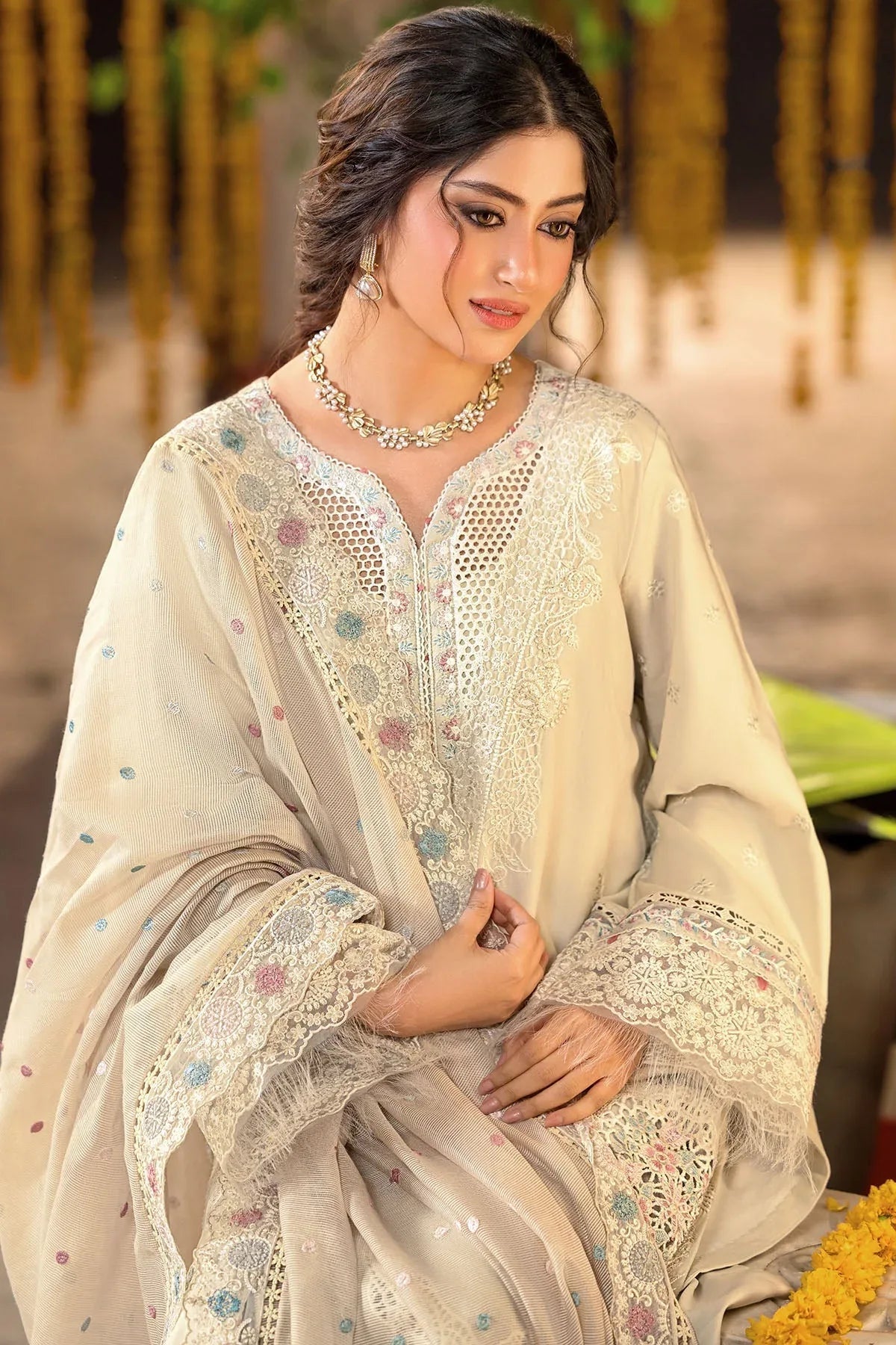 5919-SKYLAR EMBROIDERED LAWN UNSTITCHED