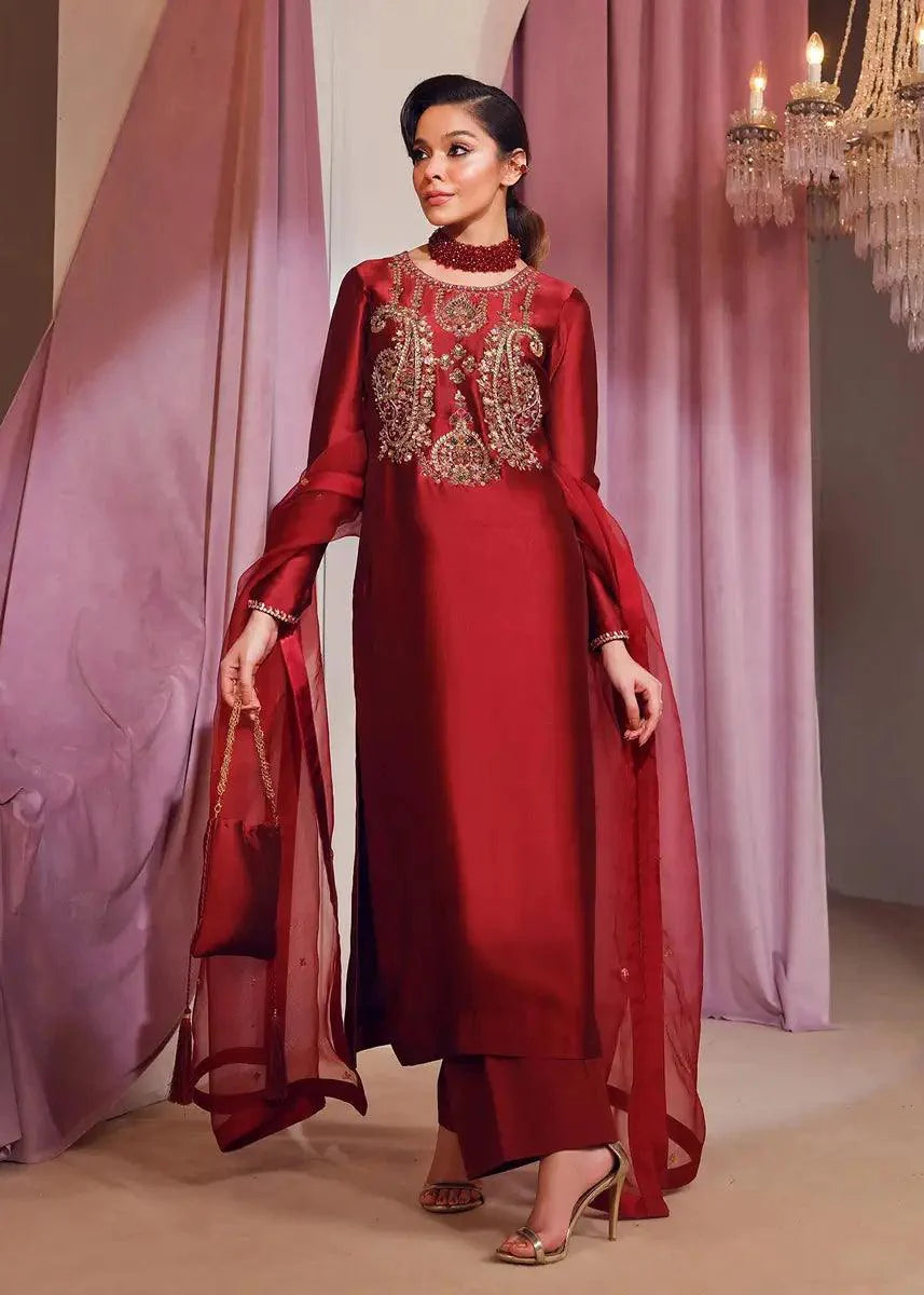 Mahum Asad | Forever and Ever Formals | La Bella - Aqsa Fabrics