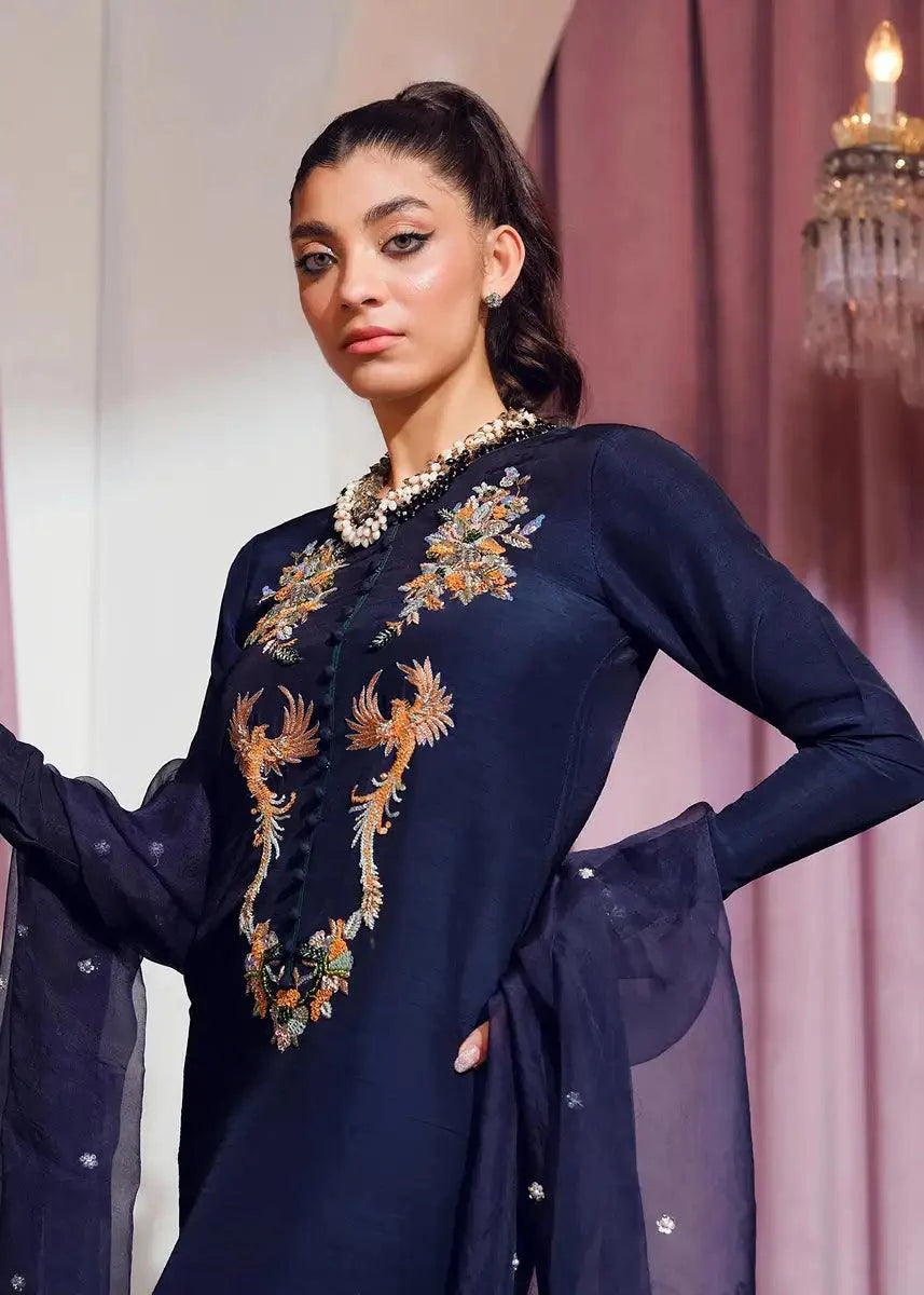 Mahum Asad | Forever and Ever Formals | Bloom - Aqsa Fabrics