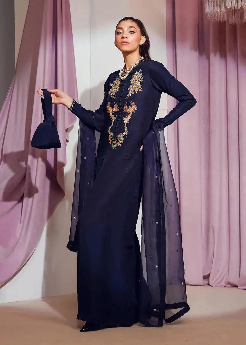 Mahum Asad | Forever and Ever Formals | Bloom - Aqsa Fabrics