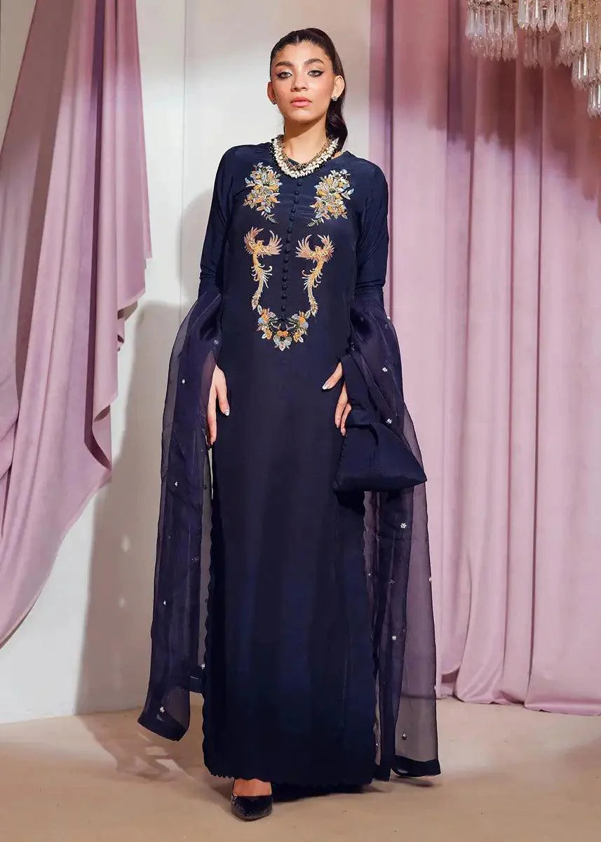 Mahum Asad | Forever and Ever Formals | Bloom - Aqsa Fabrics