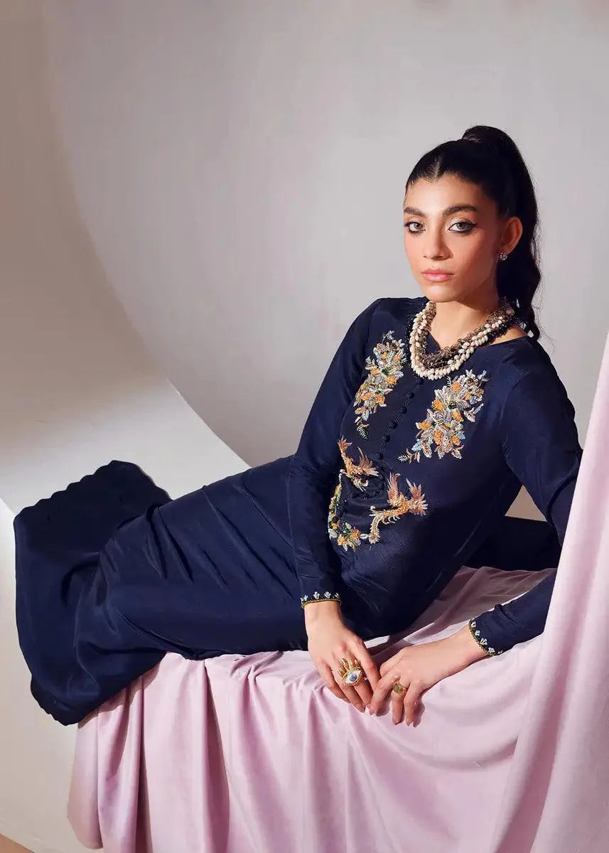 Mahum Asad | Forever and Ever Formals | Bloom - Aqsa Fabrics