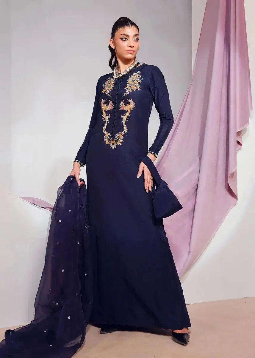 Mahum Asad | Forever and Ever Formals | Bloom - Aqsa Fabrics