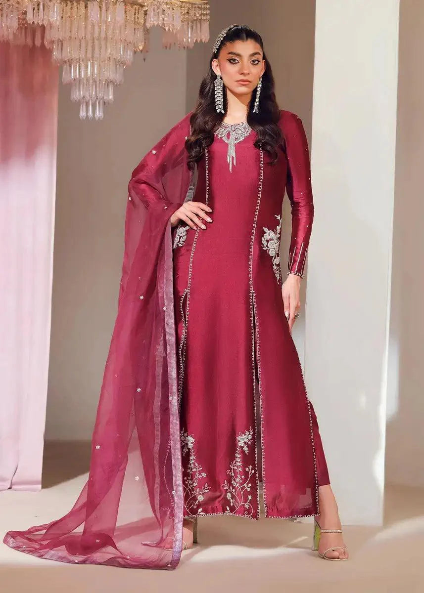Mahum Asad | Forever and Ever Formals | Crush - Aqsa Fabrics