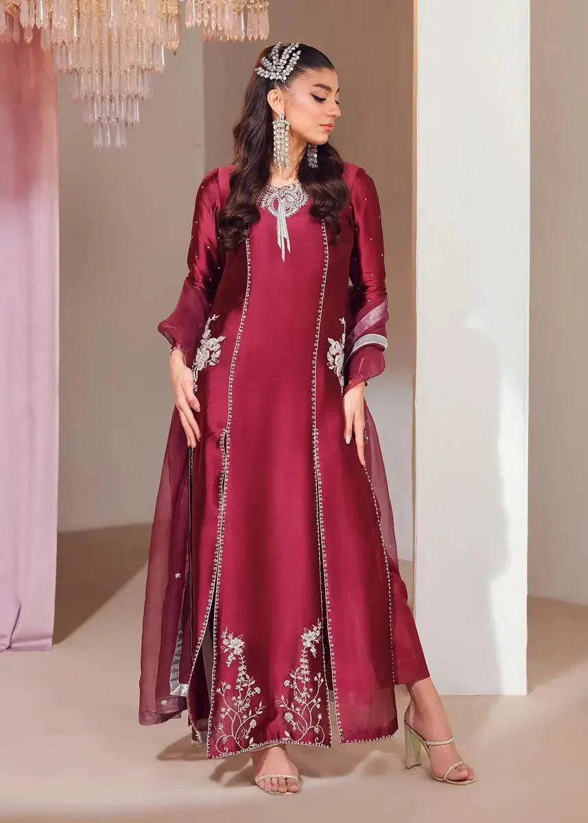 Mahum Asad | Forever and Ever Formals | Crush - Aqsa Fabrics