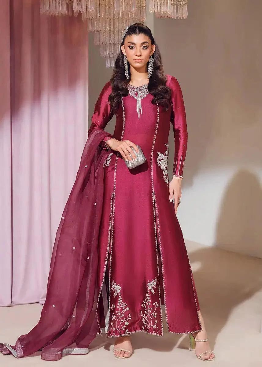 Mahum Asad | Forever and Ever Formals | Crush - Aqsa Fabrics