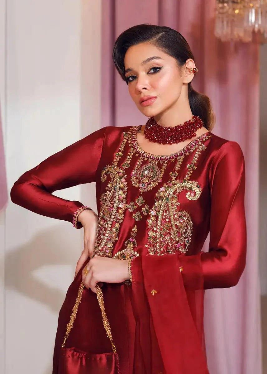 Mahum Asad | Forever and Ever Formals | La Bella - Aqsa Fabrics