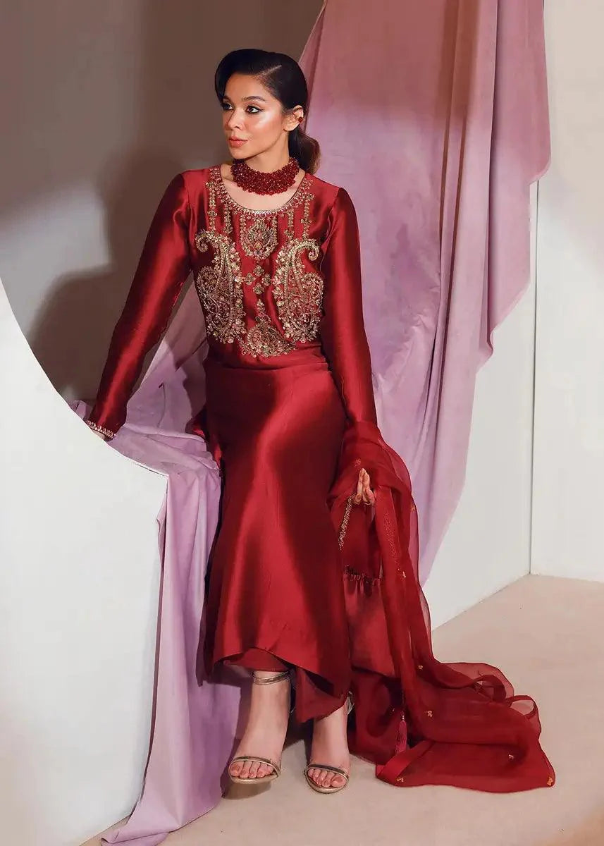 Mahum Asad | Forever and Ever Formals | La Bella - Aqsa Fabrics