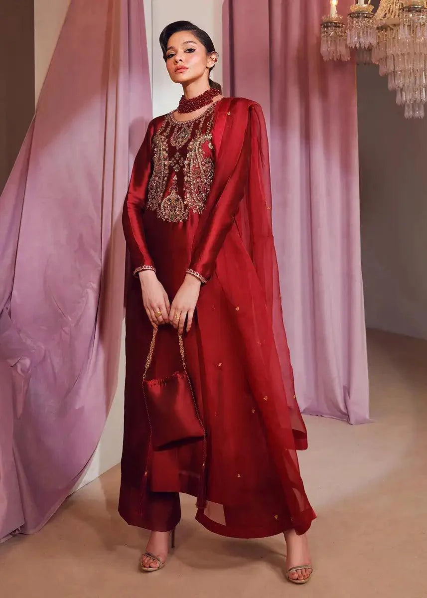 Mahum Asad | Forever and Ever Formals | La Bella - Aqsa Fabrics