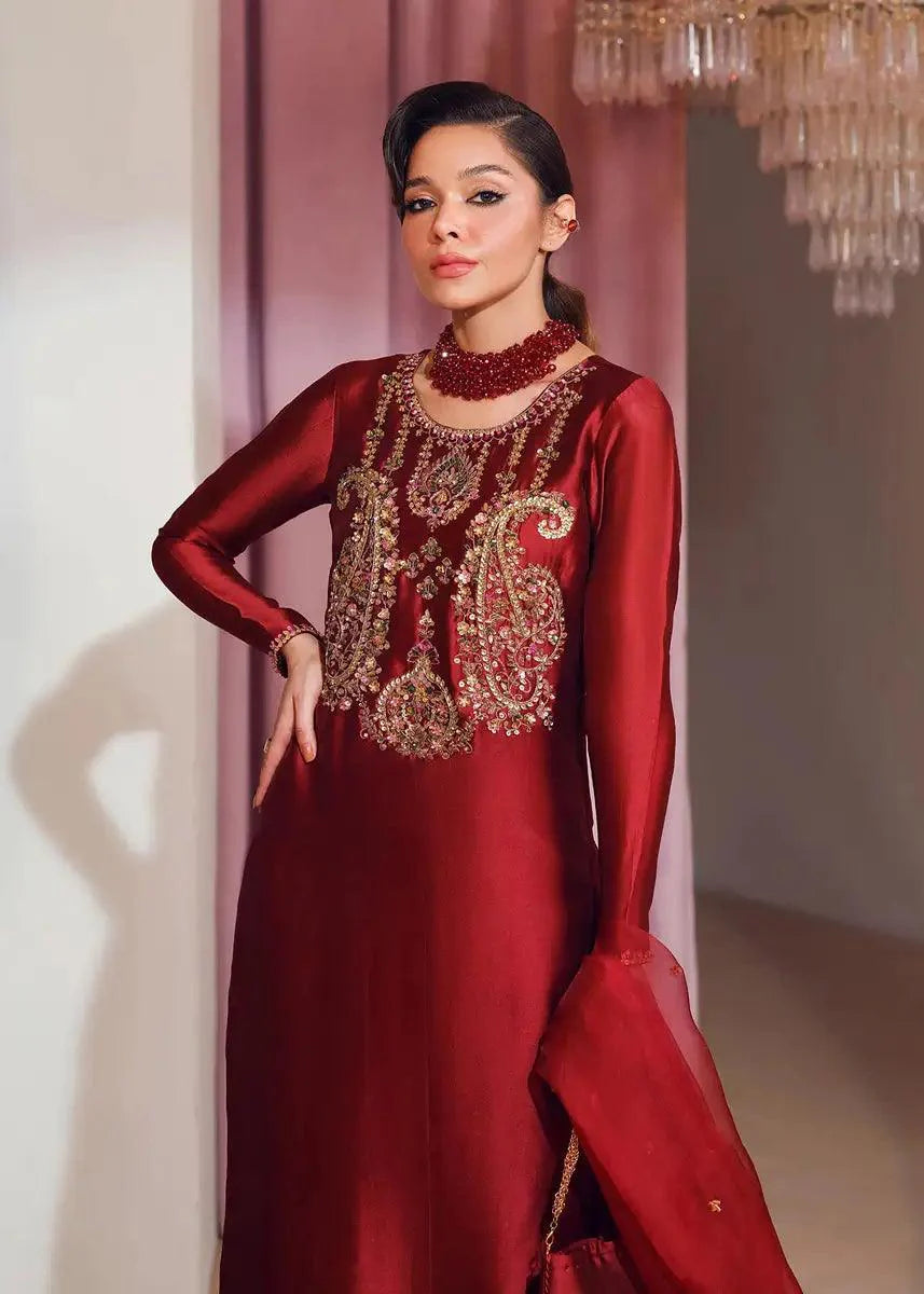 Mahum Asad | Forever and Ever Formals | La Bella - Aqsa Fabrics