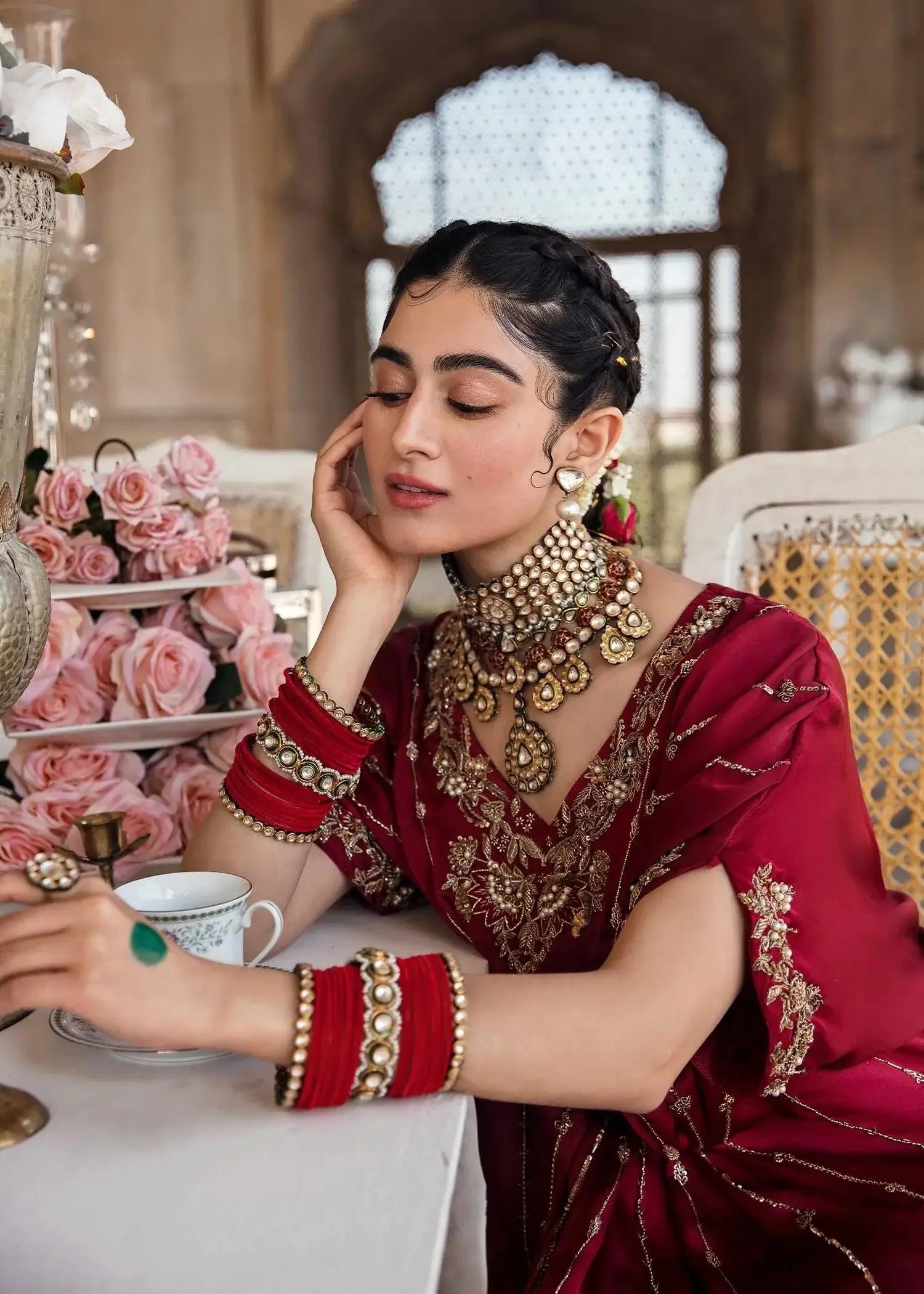 Mahum Asad | Gul Posh Luxury Formals 23 | Gulaal - Aqsa Fabrics