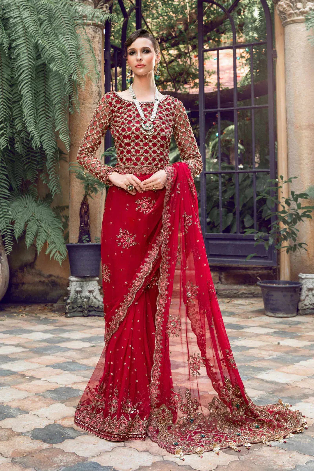 Maria B | Bridal Couture | Adaliz - Aqsa Fabrics
