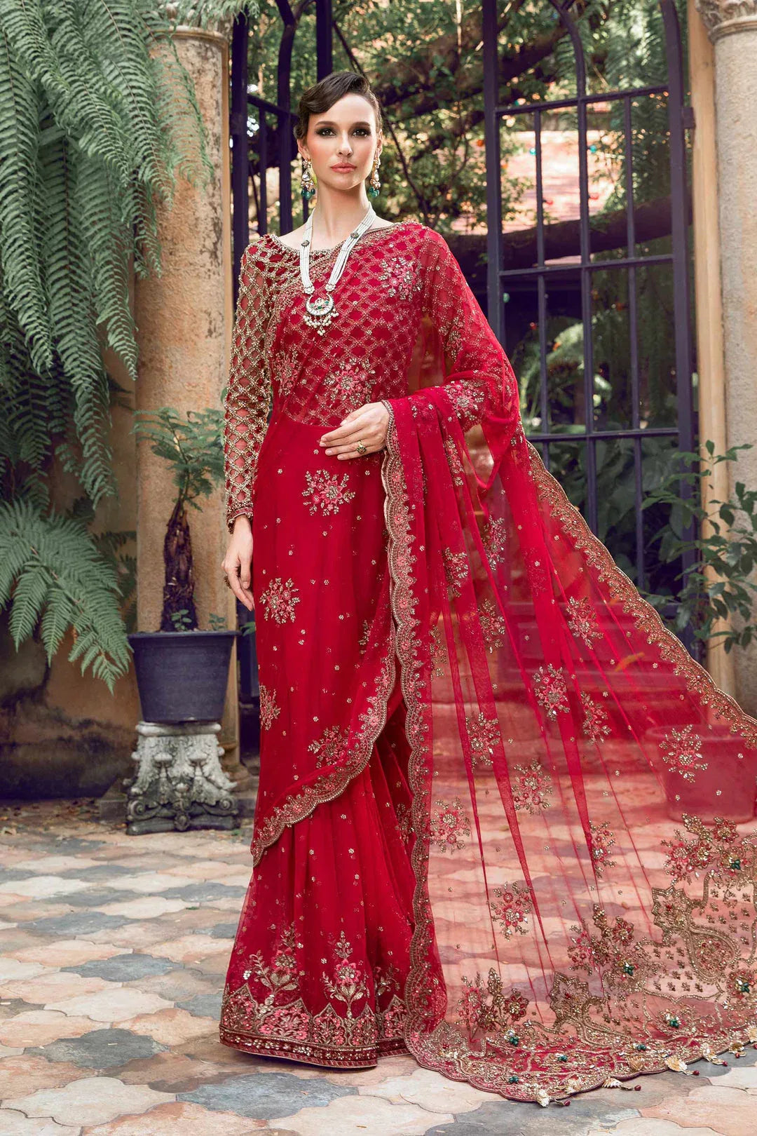 Maria B | Bridal Couture | Adaliz - Aqsa Fabrics