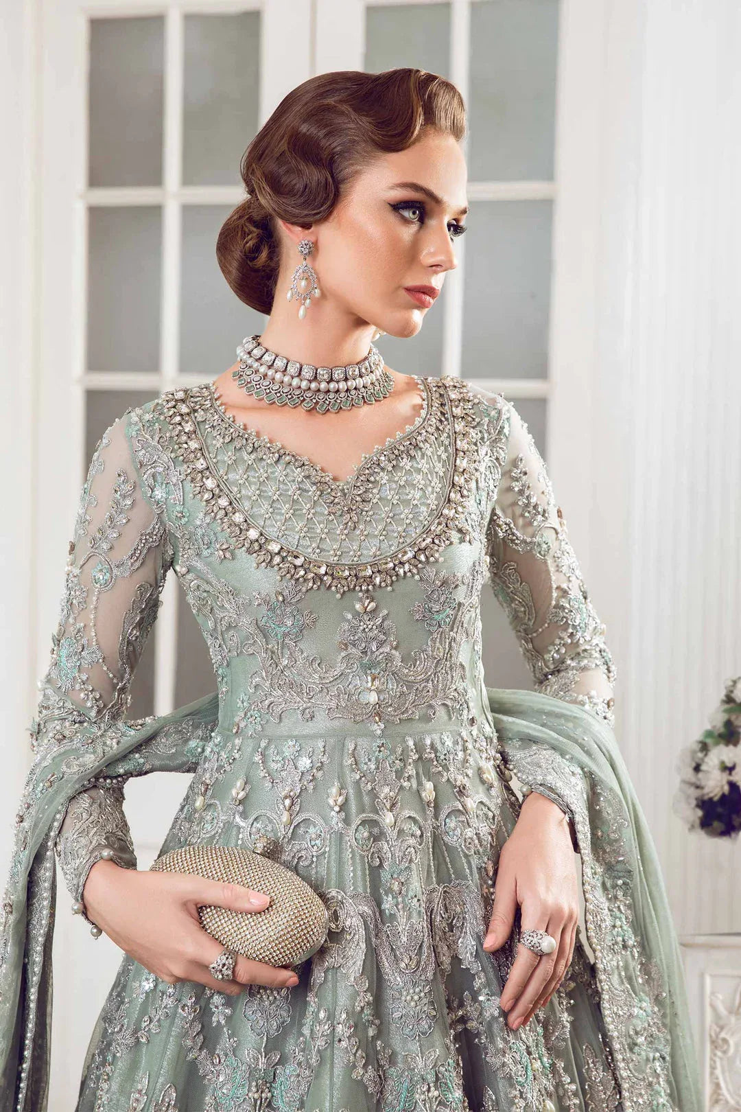 Maria B | Bridal Couture | Chantrea - Aqsa Fabrics