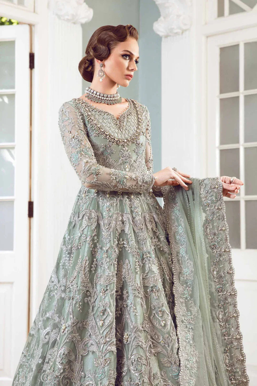 Maria B | Bridal Couture | Chantrea - Aqsa Fabrics