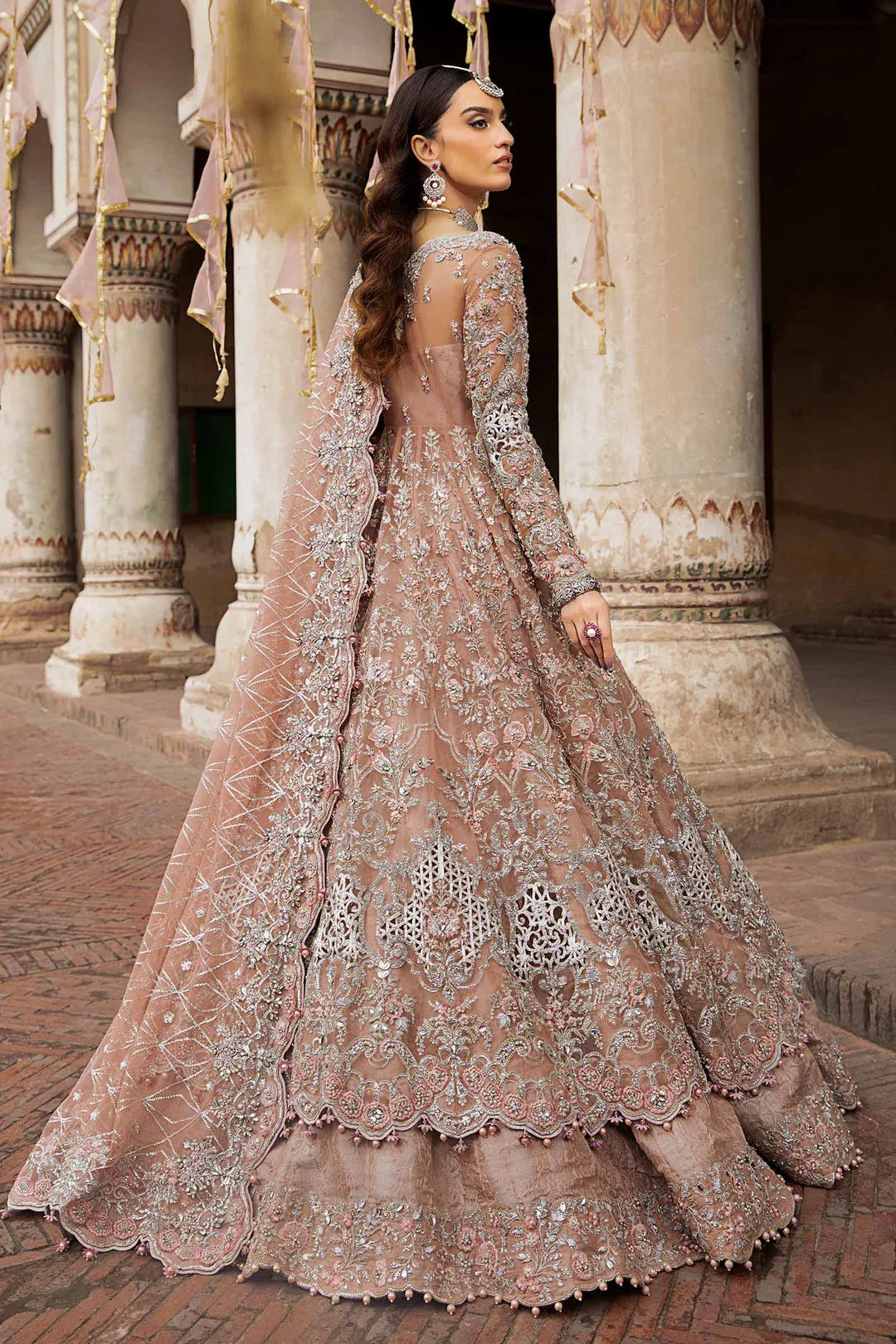 Maria B | Bridal Couture | Diyora - Aqsa Fabrics
