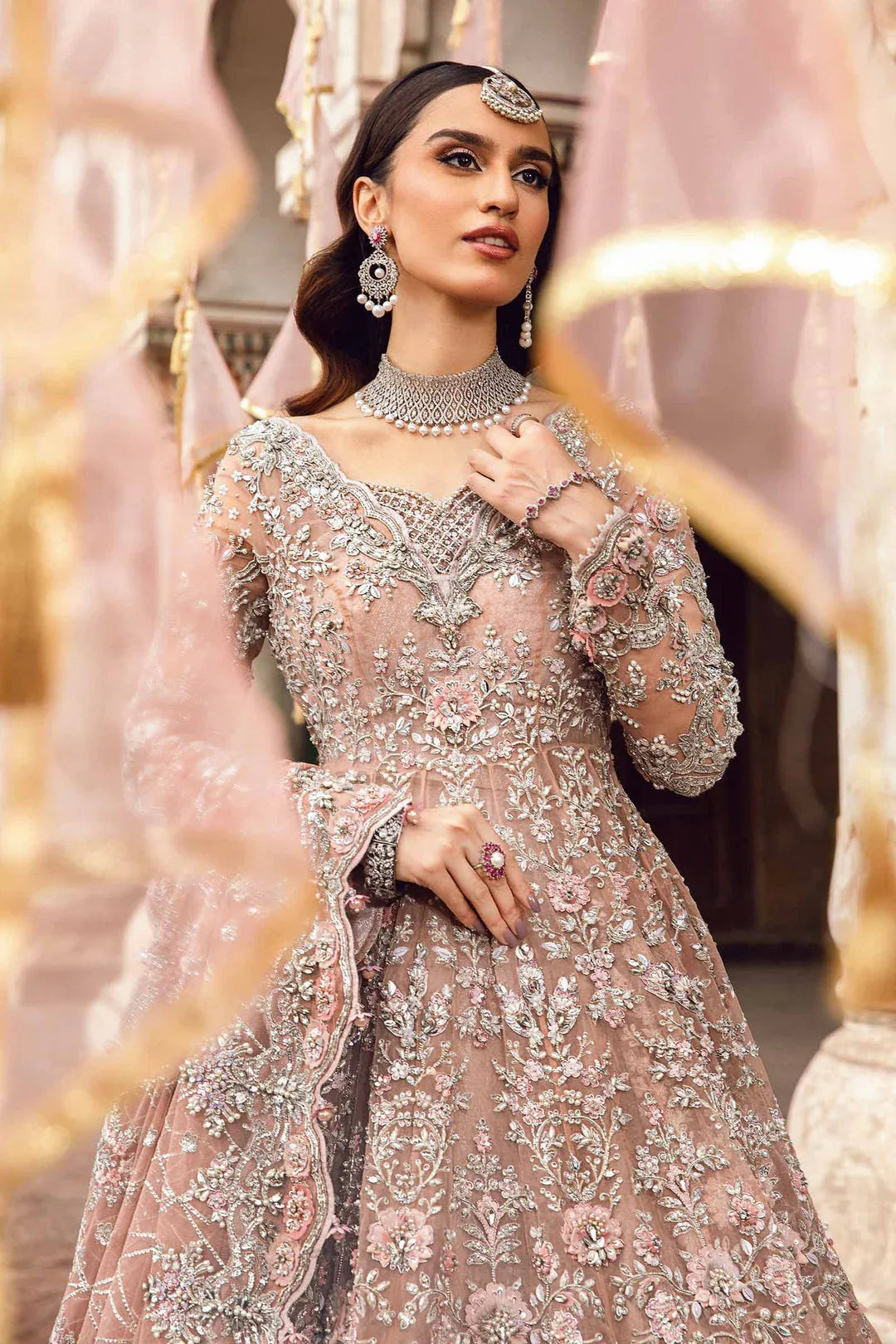 Maria B | Bridal Couture | Diyora - Aqsa Fabrics