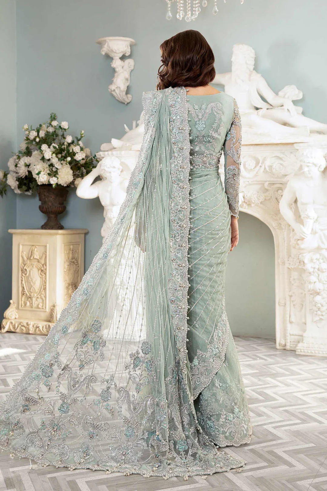 Maria B | Bridal Couture | Helene - Aqsa Fabrics
