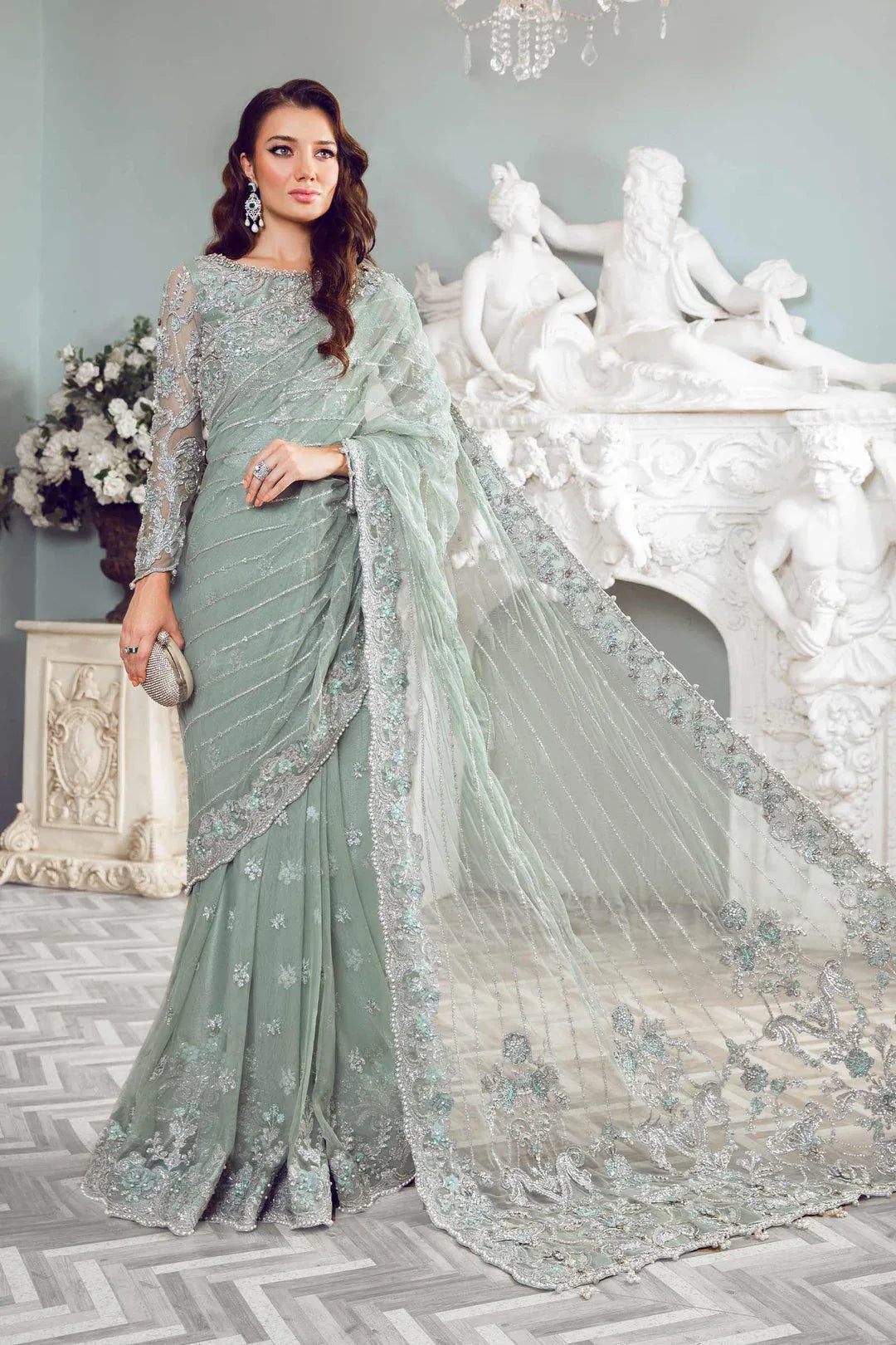 Maria B | Bridal Couture | Helene - Aqsa Fabrics
