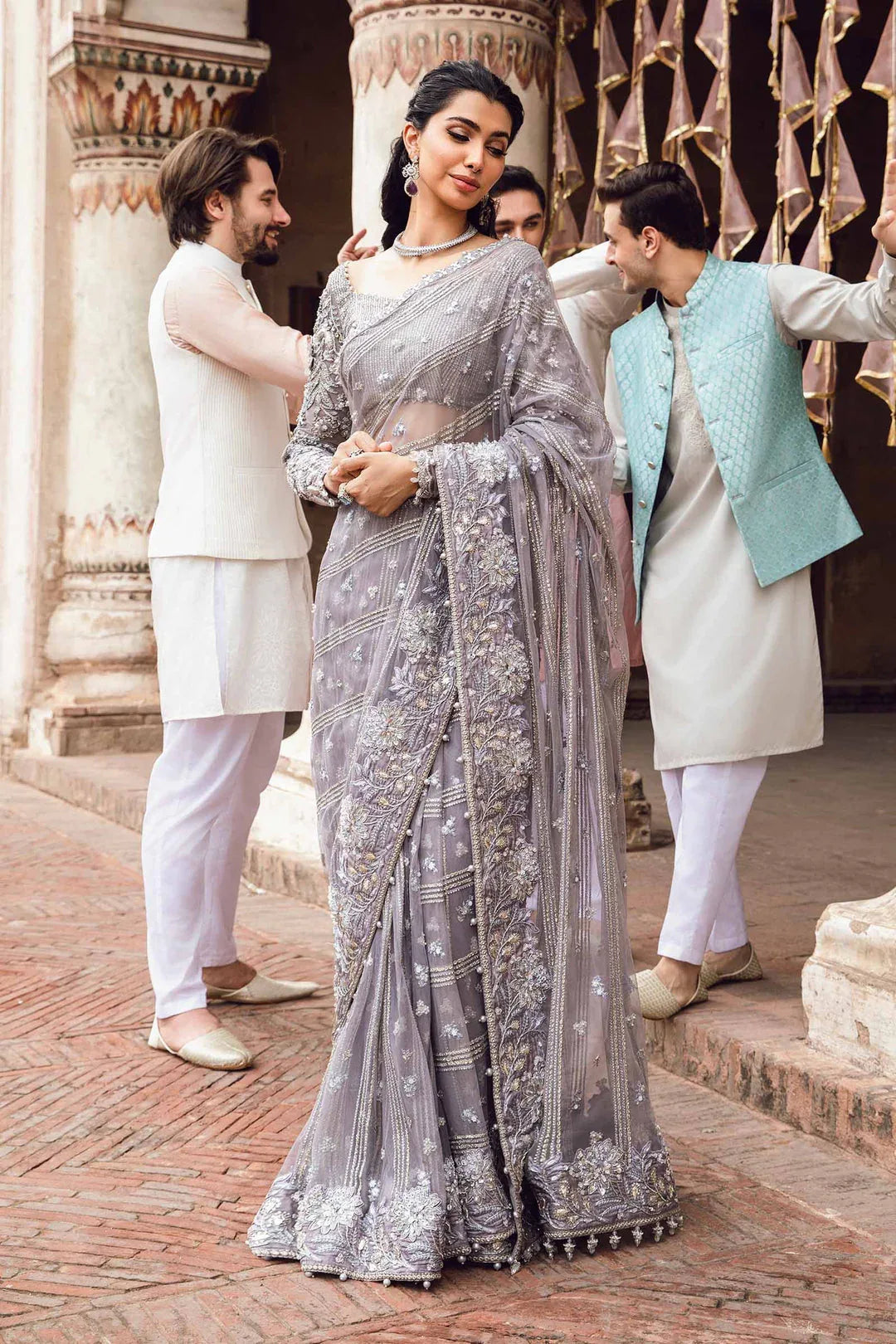 Maria B | Bridal Couture | Ifora - Aqsa Fabrics