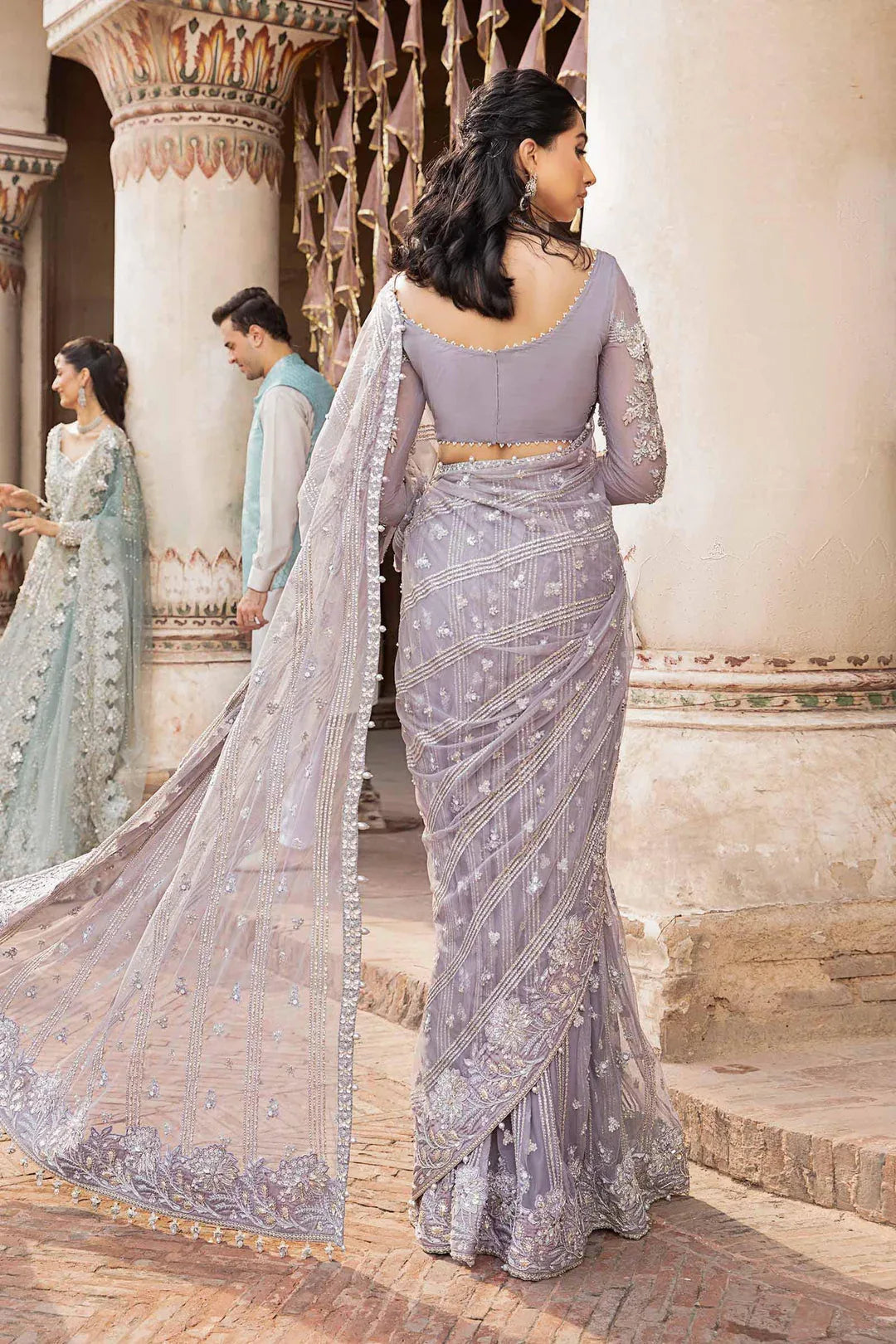 Maria B | Bridal Couture | Ifora - Aqsa Fabrics