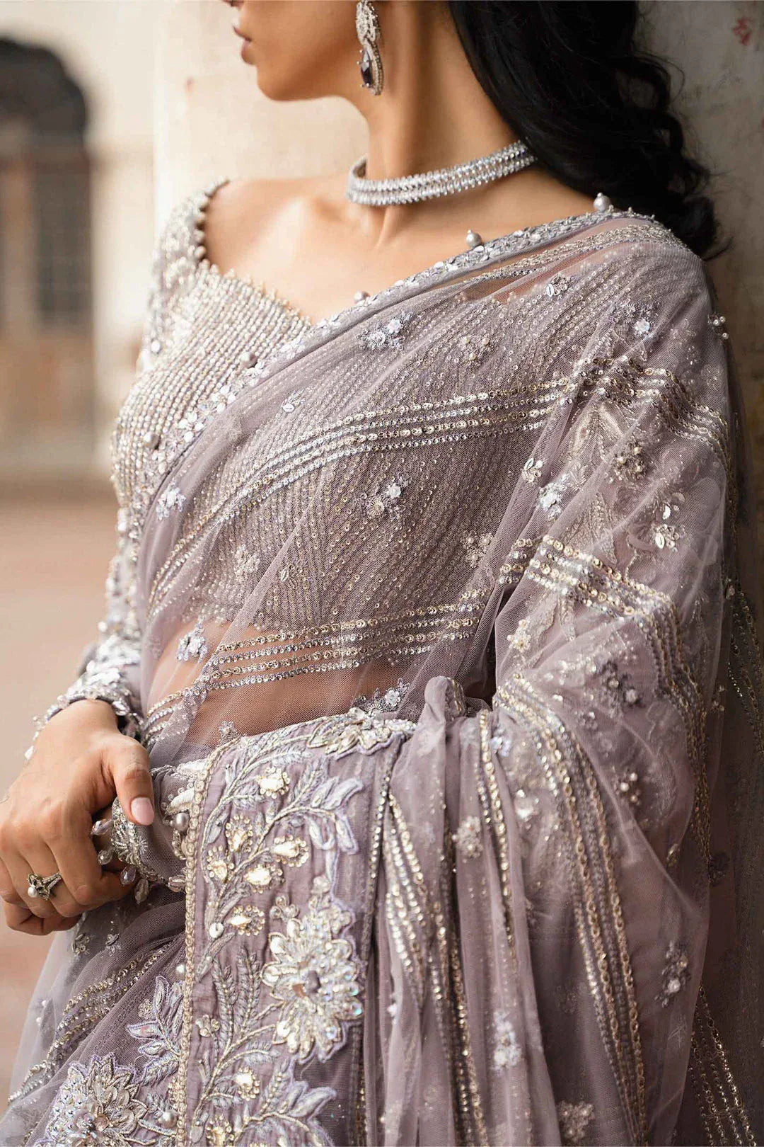 Maria B | Bridal Couture | Ifora - Aqsa Fabrics