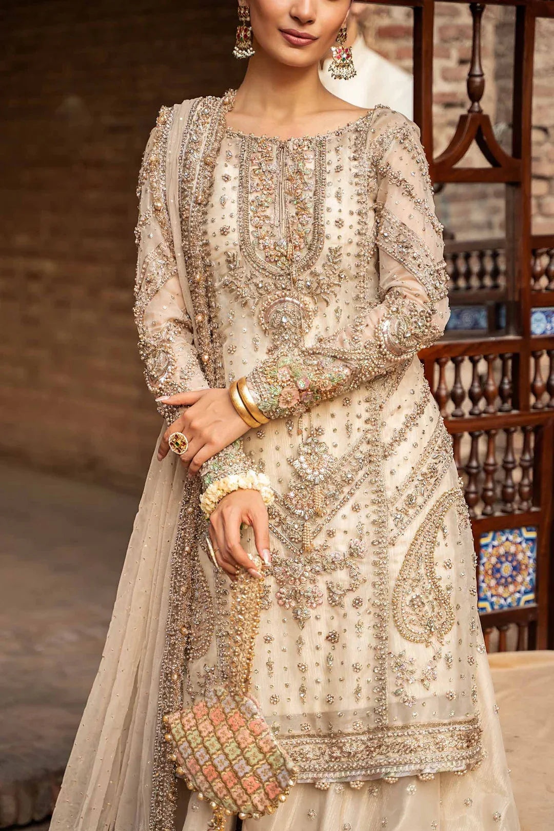 Maria B | Bridal Couture | Ishtar - Aqsa Fabrics