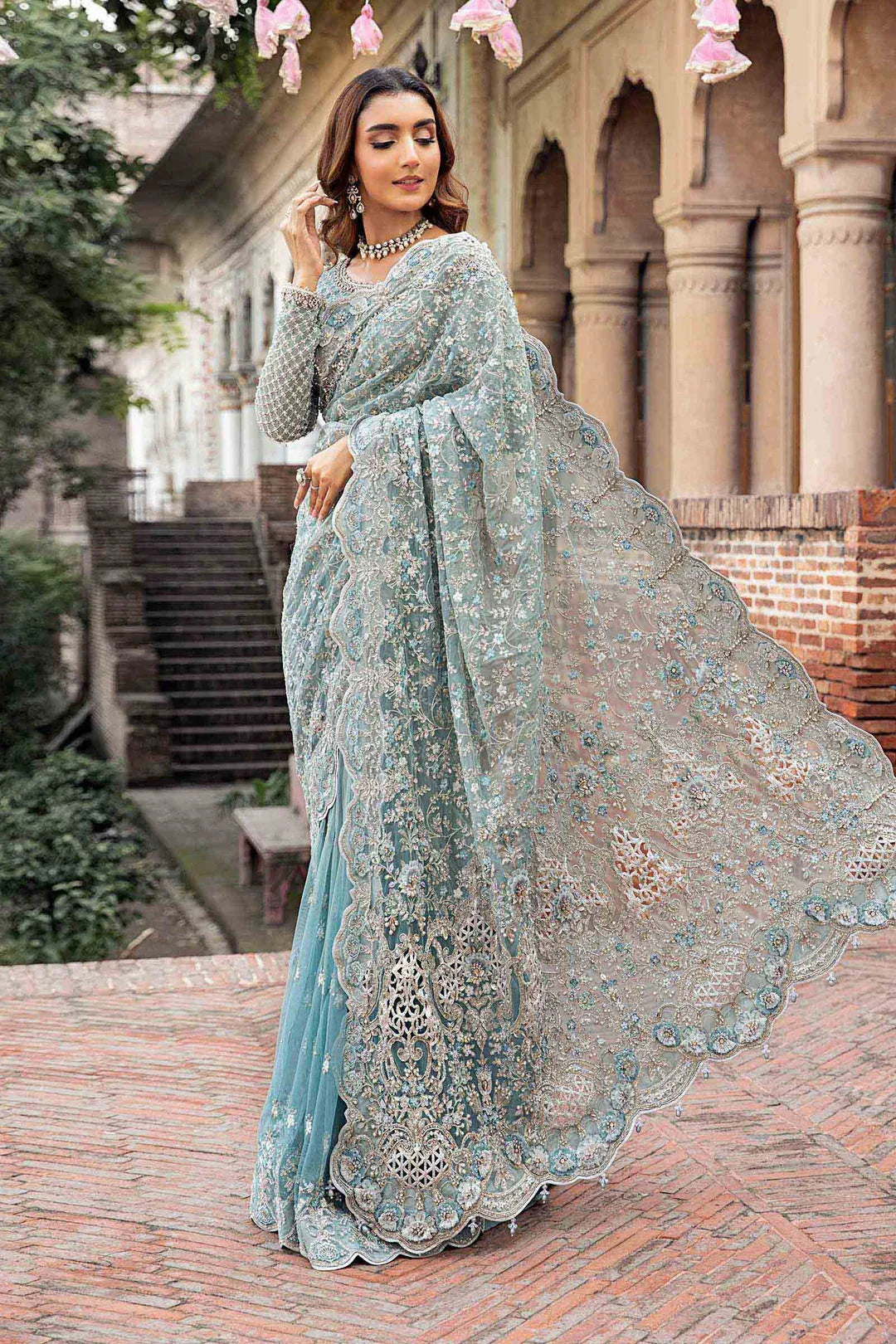 Maria B | Bridal Couture | Mabel - Aqsa Fabrics