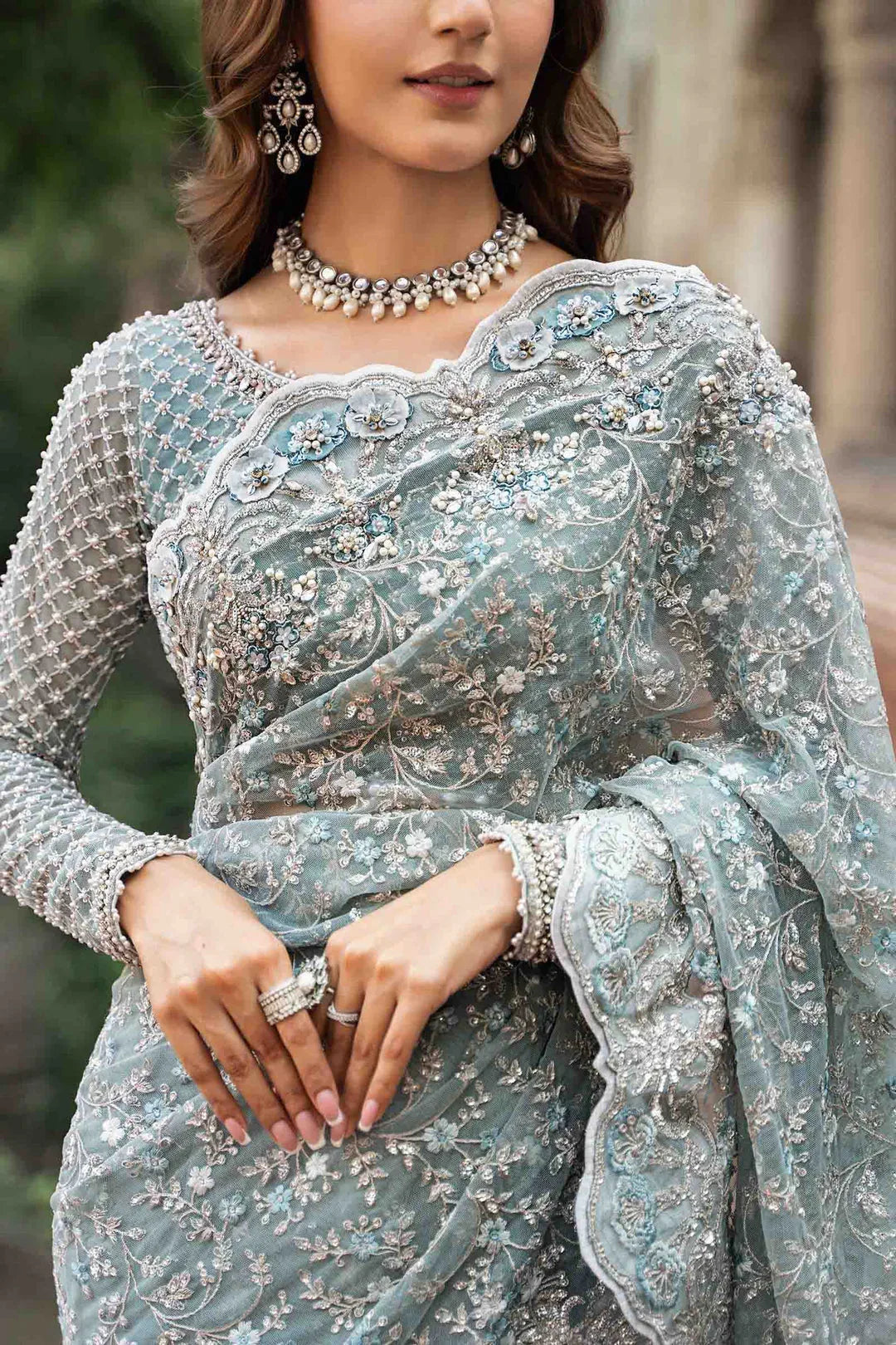 Maria B | Bridal Couture | Mabel - Aqsa Fabrics