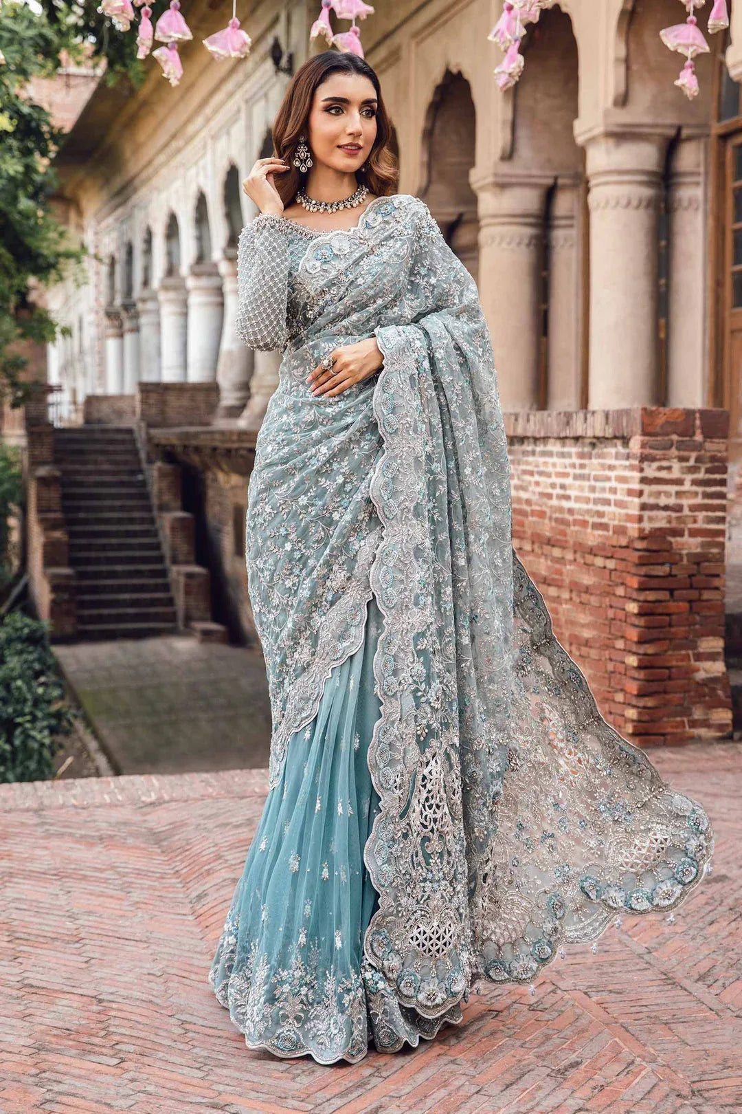 Maria B | Bridal Couture | Mabel - Aqsa Fabrics
