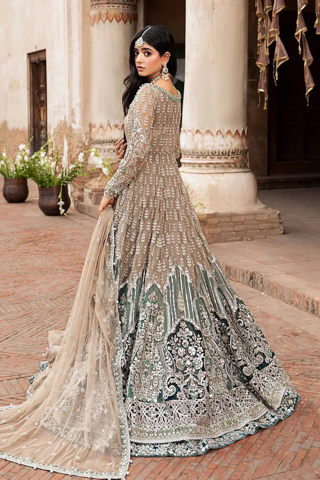 Maria B | Bridal Couture | Mehrinoz - Aqsa Fabrics