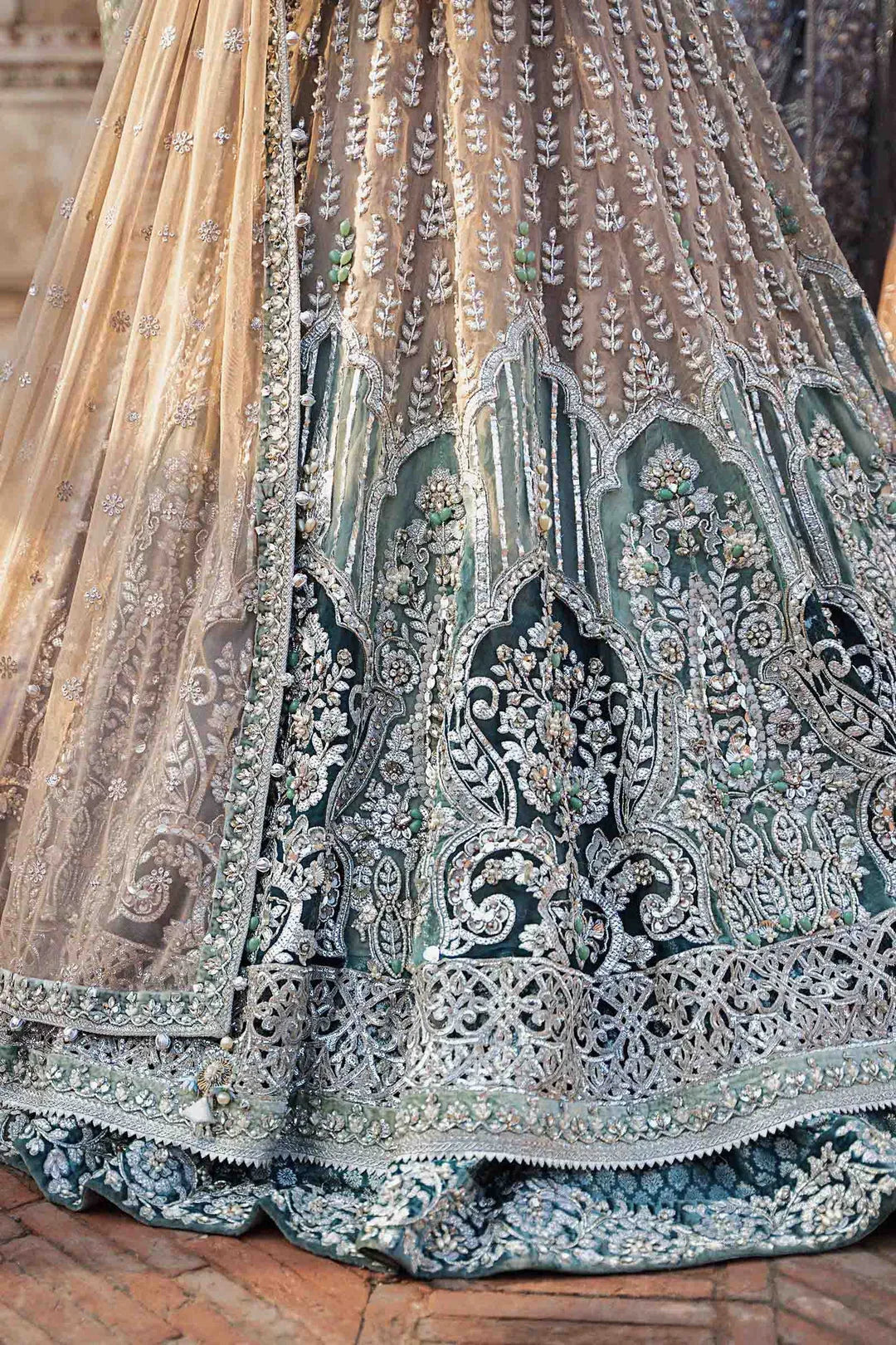 Maria B | Bridal Couture | Mehrinoz - Aqsa Fabrics