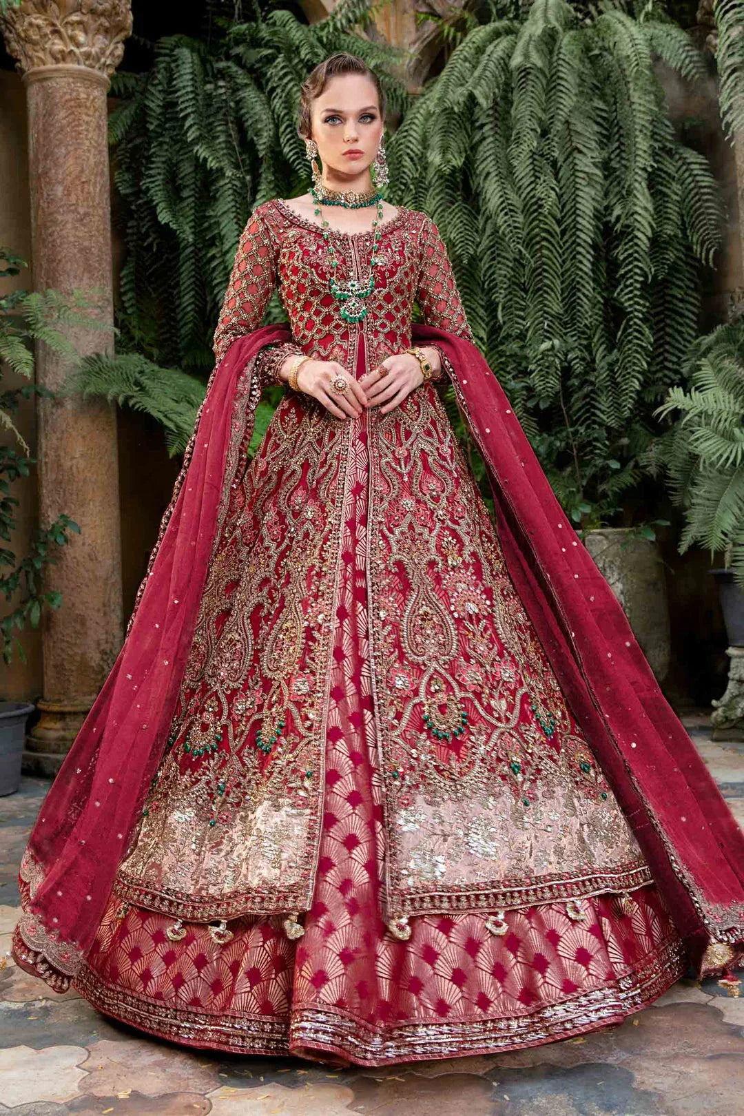 Maria B | Bridal Couture | Navera - Aqsa Fabrics