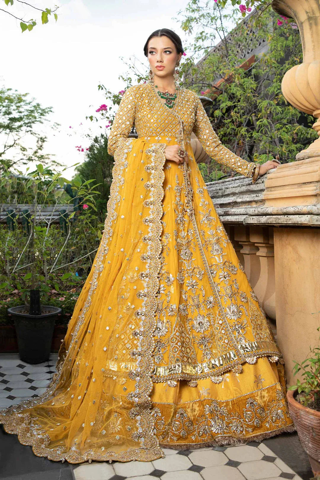 Maria B | Bridal Couture | Nura - Aqsa Fabrics