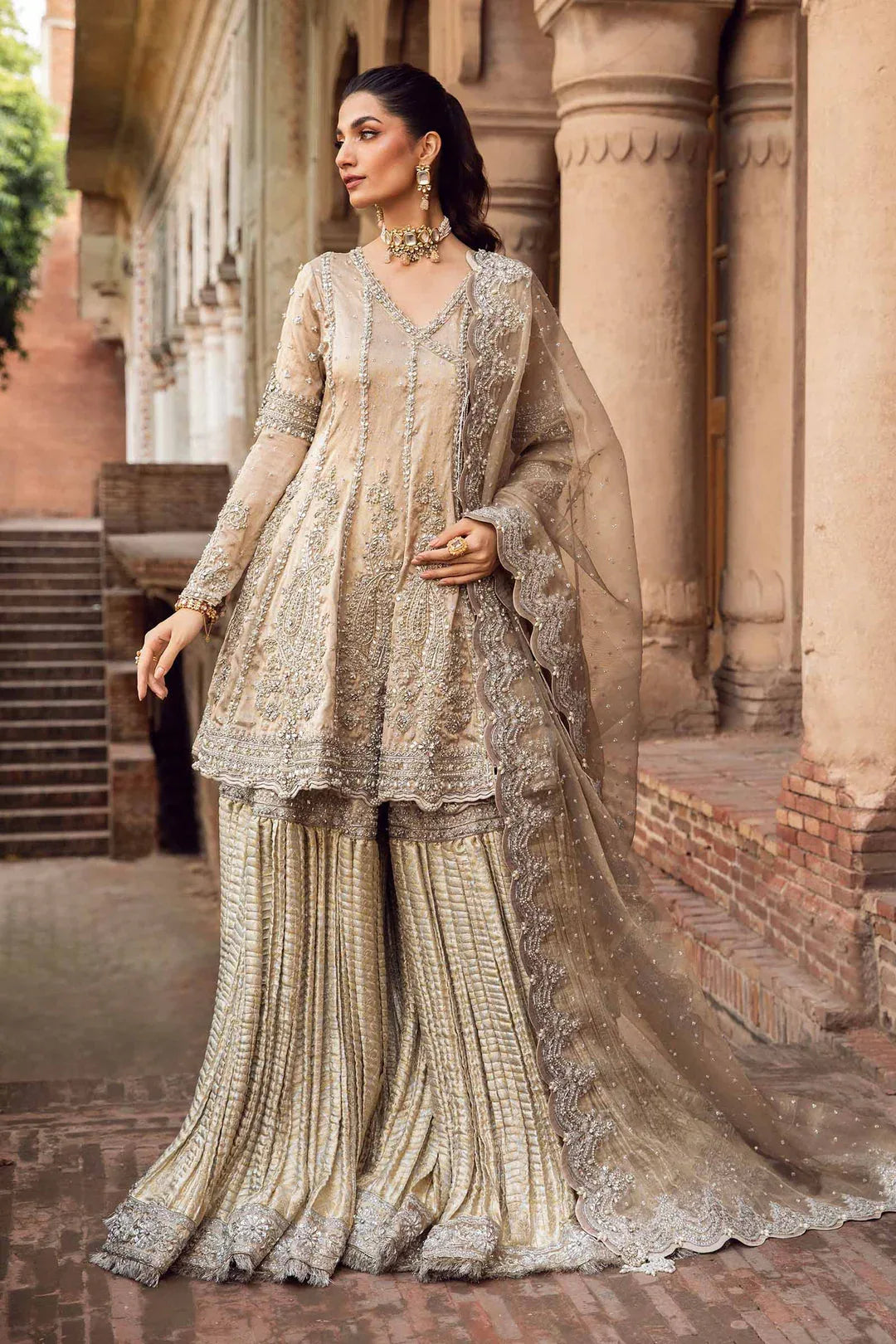 Maria B | Bridal Couture | Oriana - Aqsa Fabrics