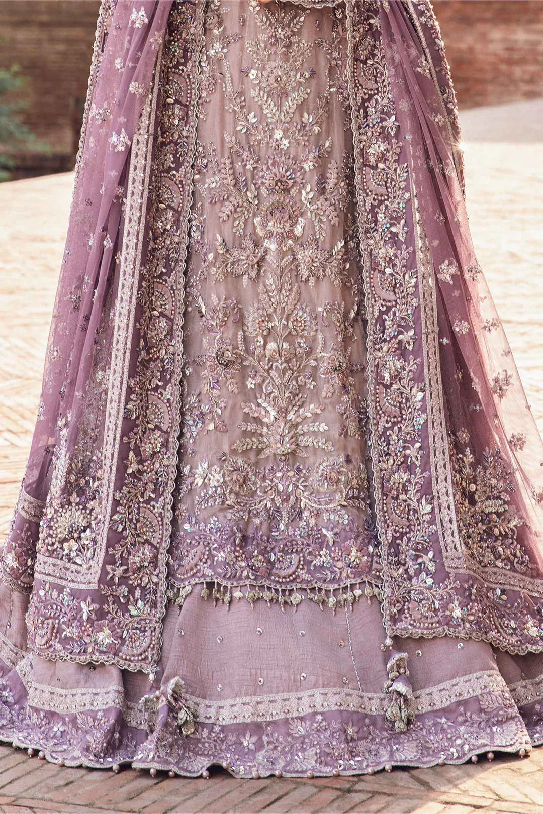 Maria B | Bridal Couture | Pinar - Aqsa Fabrics