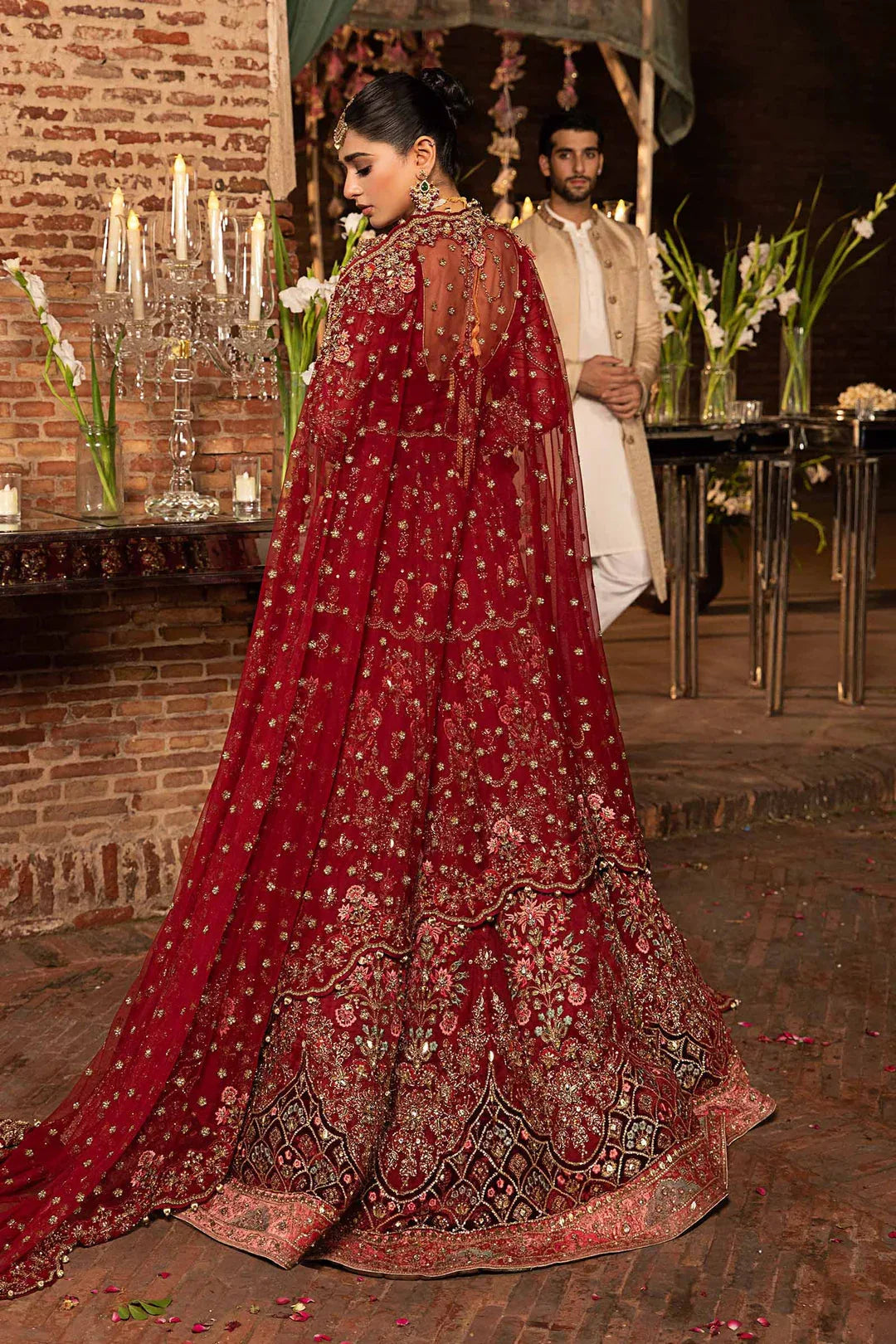 Maria B | Bridal Couture | Roza - Aqsa Fabrics
