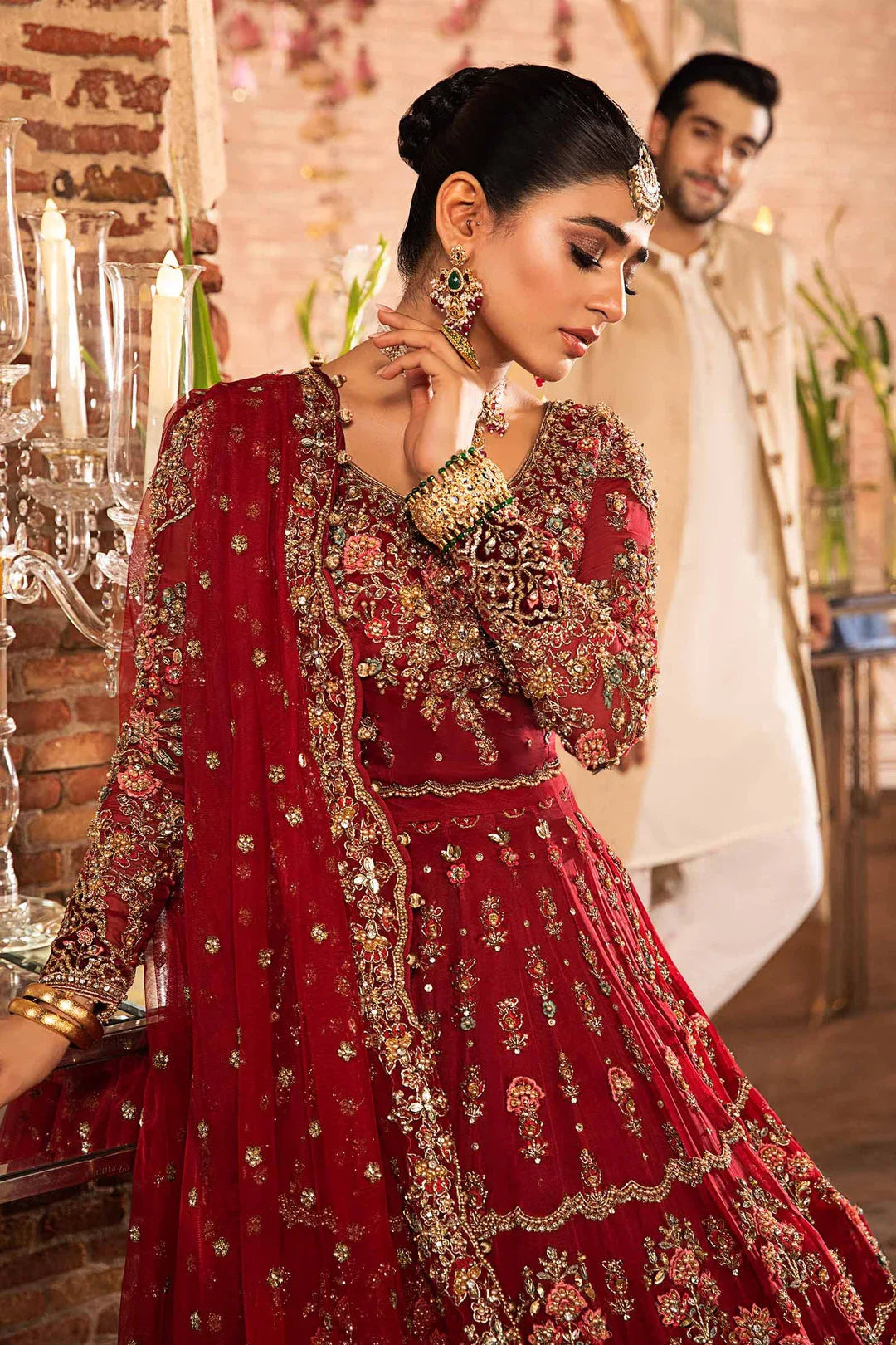 Maria B | Bridal Couture | Roza - Aqsa Fabrics