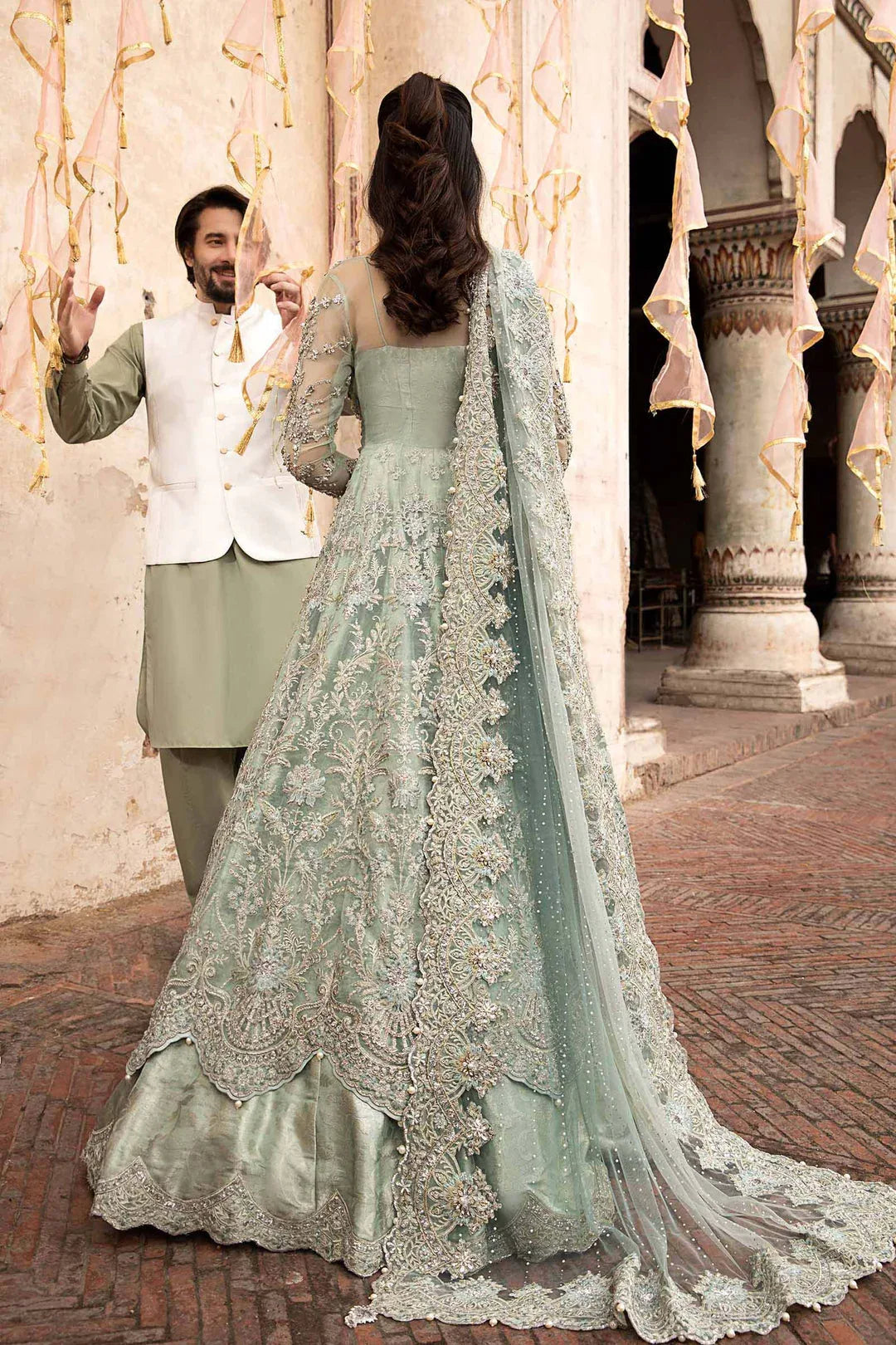 Maria B | Bridal Couture | Sevara - Aqsa Fabrics